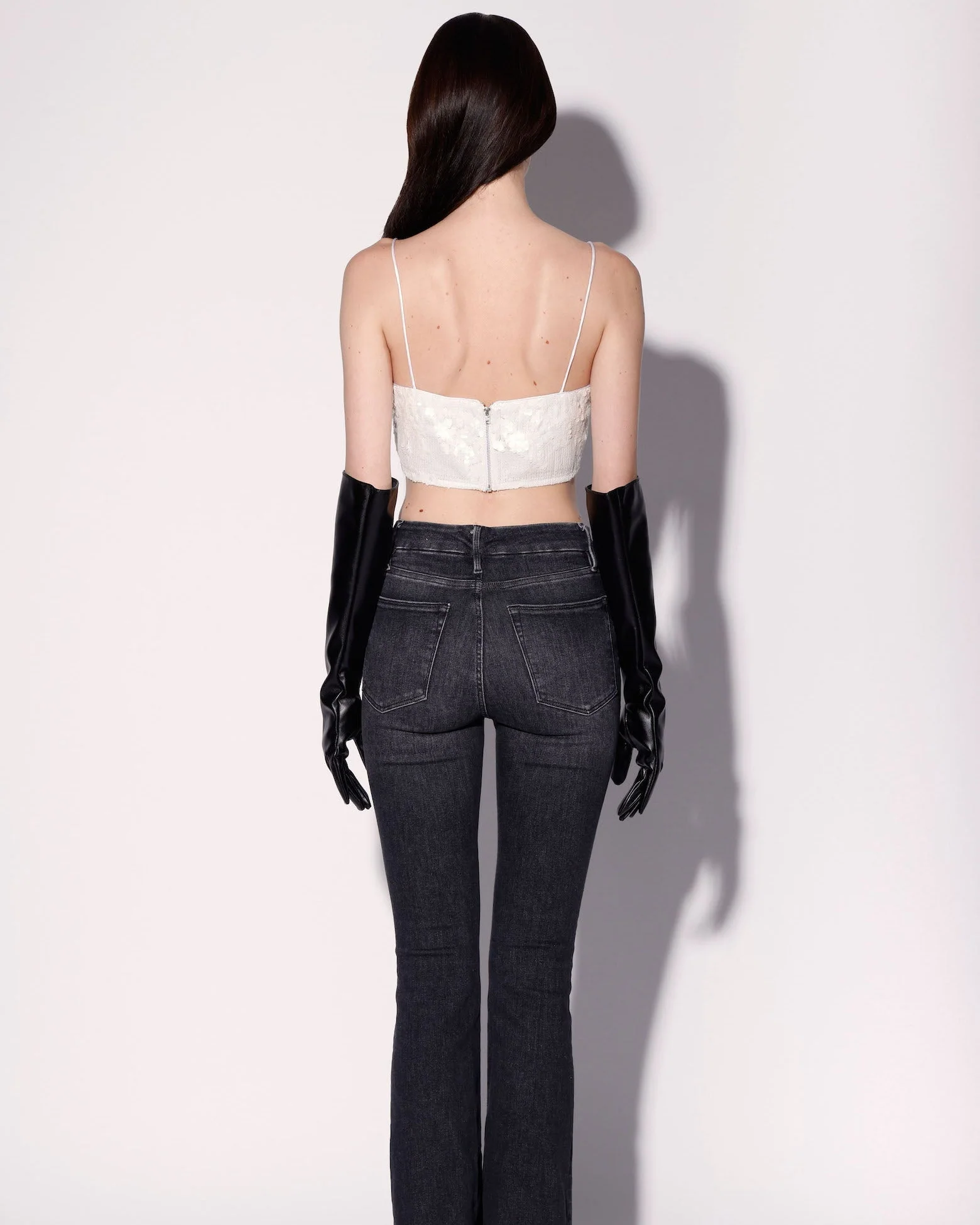 Audrine Top, Vanilla Cloud Sequin - Image 4