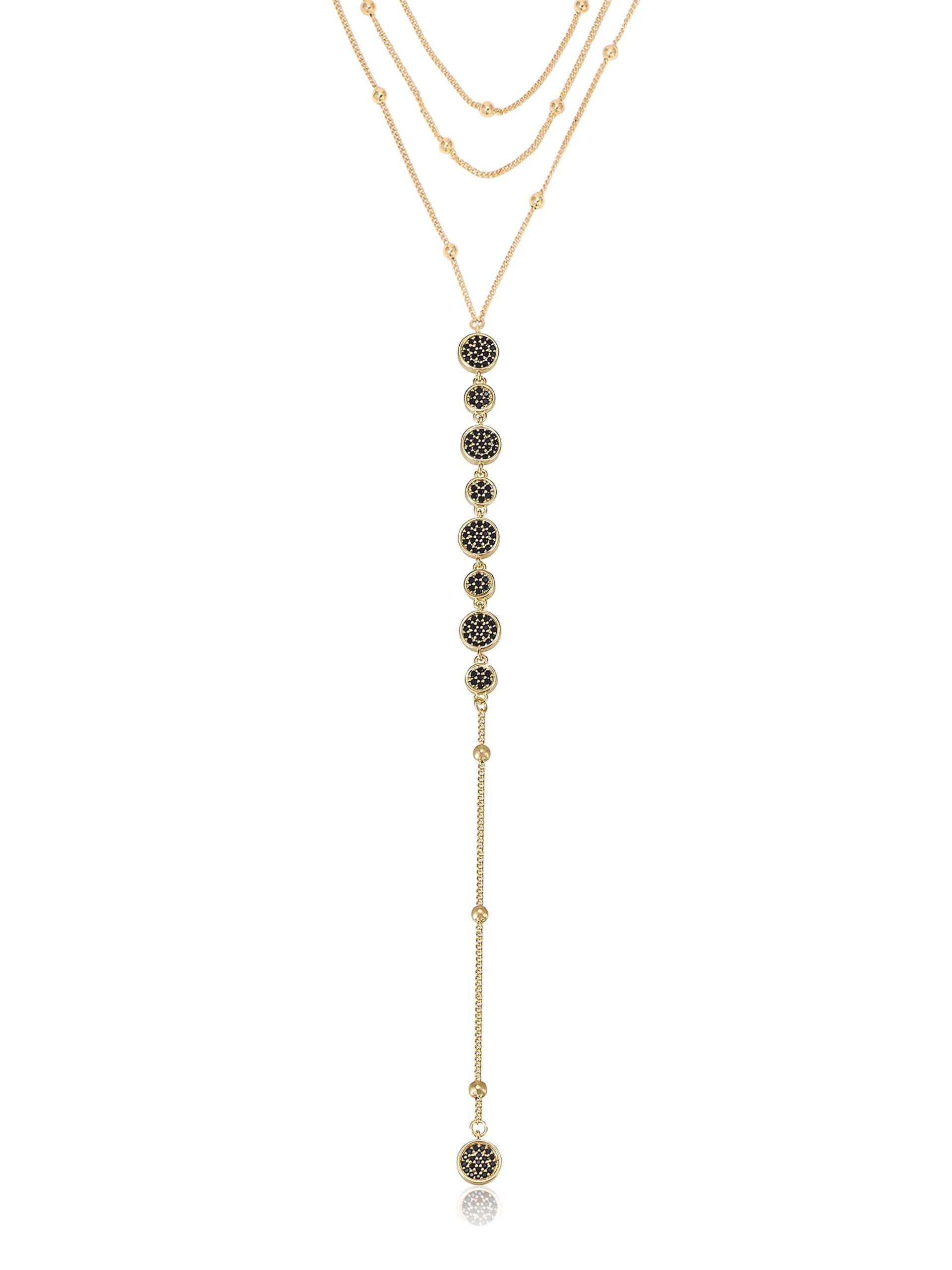 Bali Dreams Crystal Lariat Necklace - Image 6