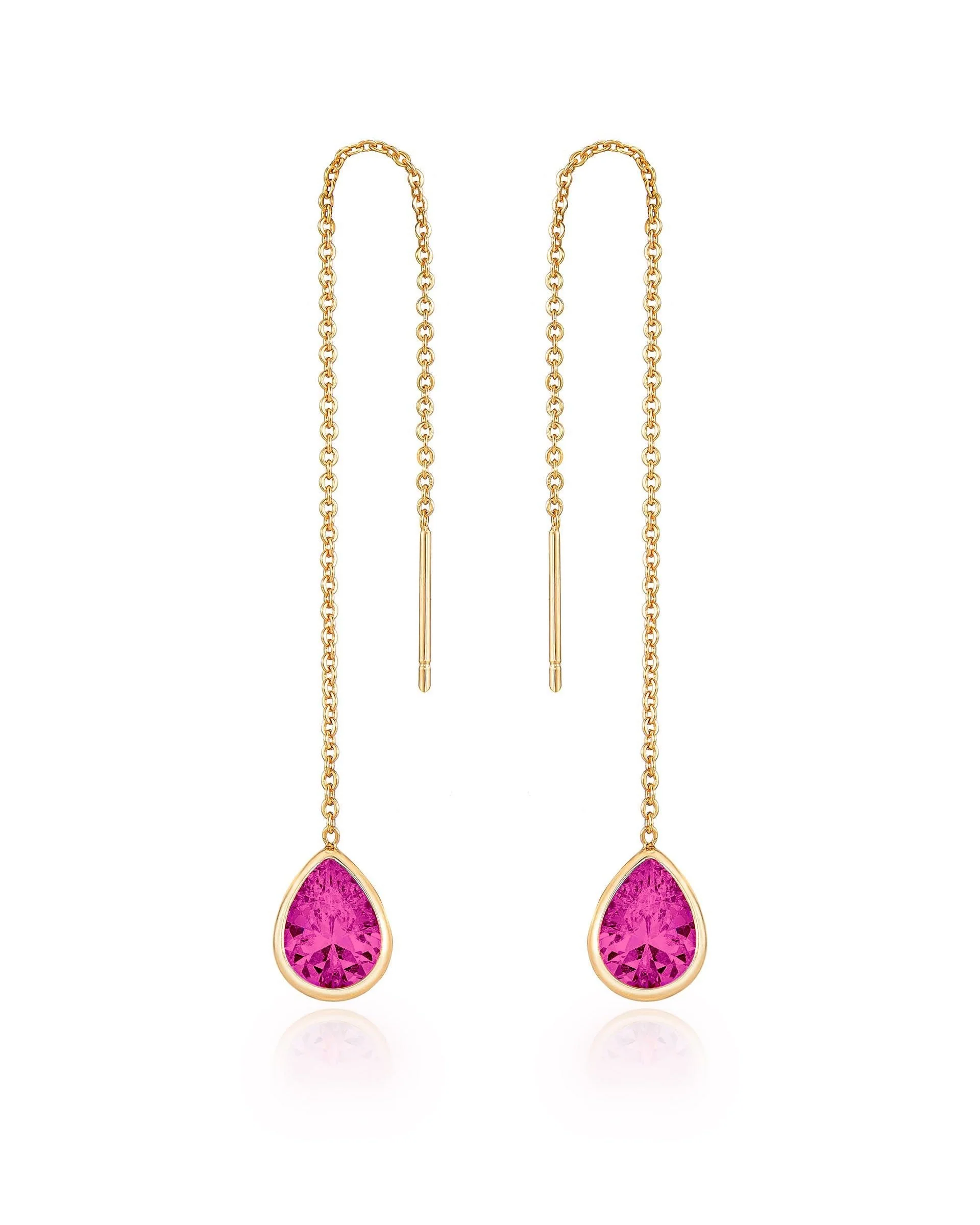 Barely There Chain and Crystal Dangle Earrings - Image 15
