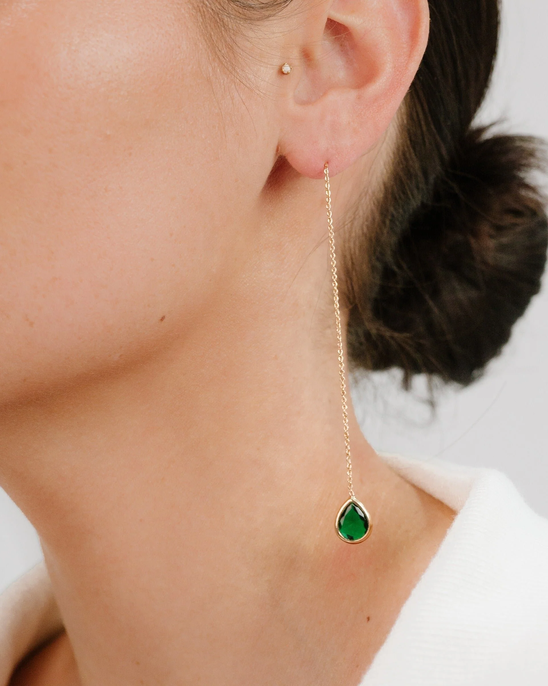 Barely There Chain and Crystal Dangle Earrings - Image 21