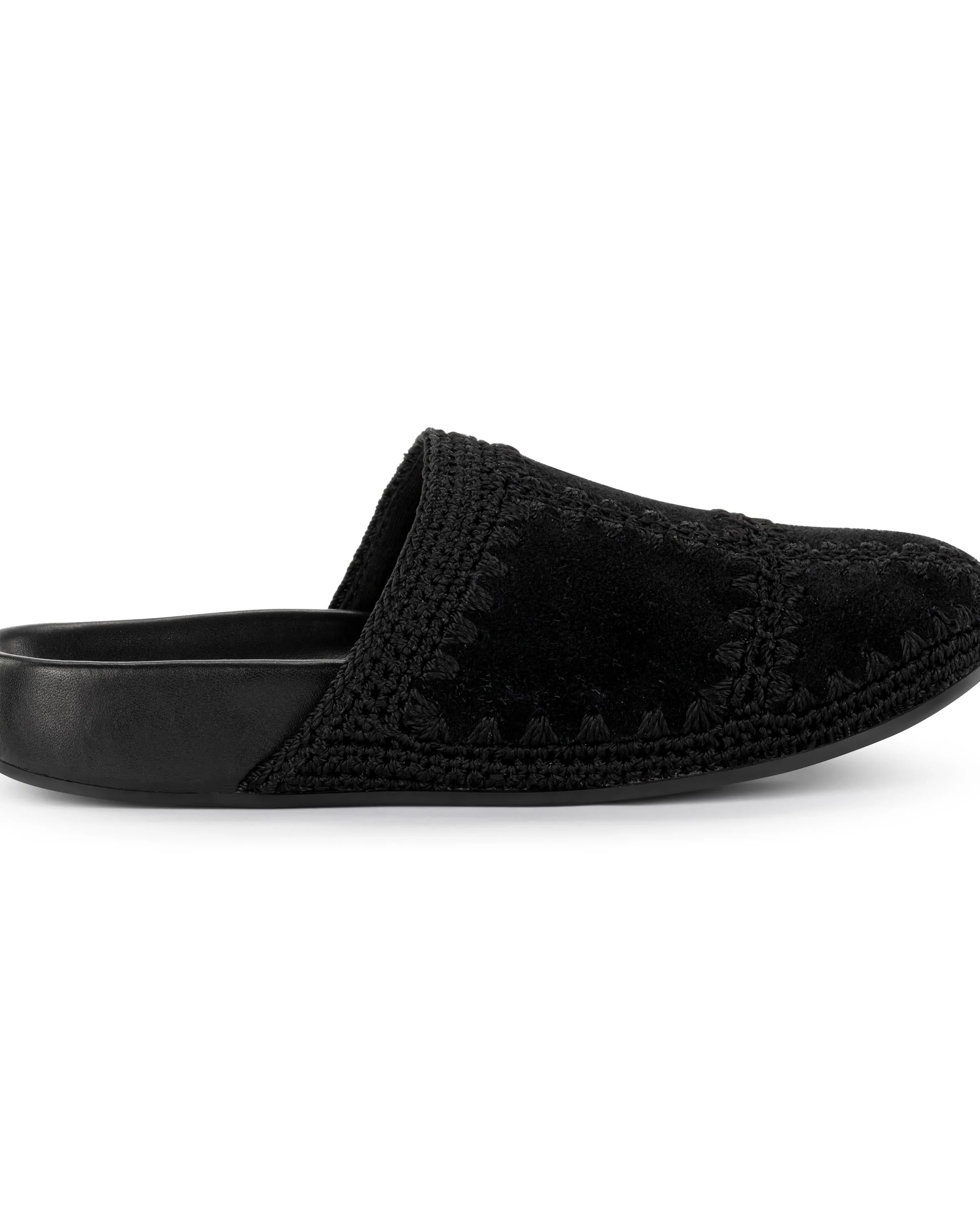 Bolinas Clog - Leather - Black Suede Patch - Image 4
