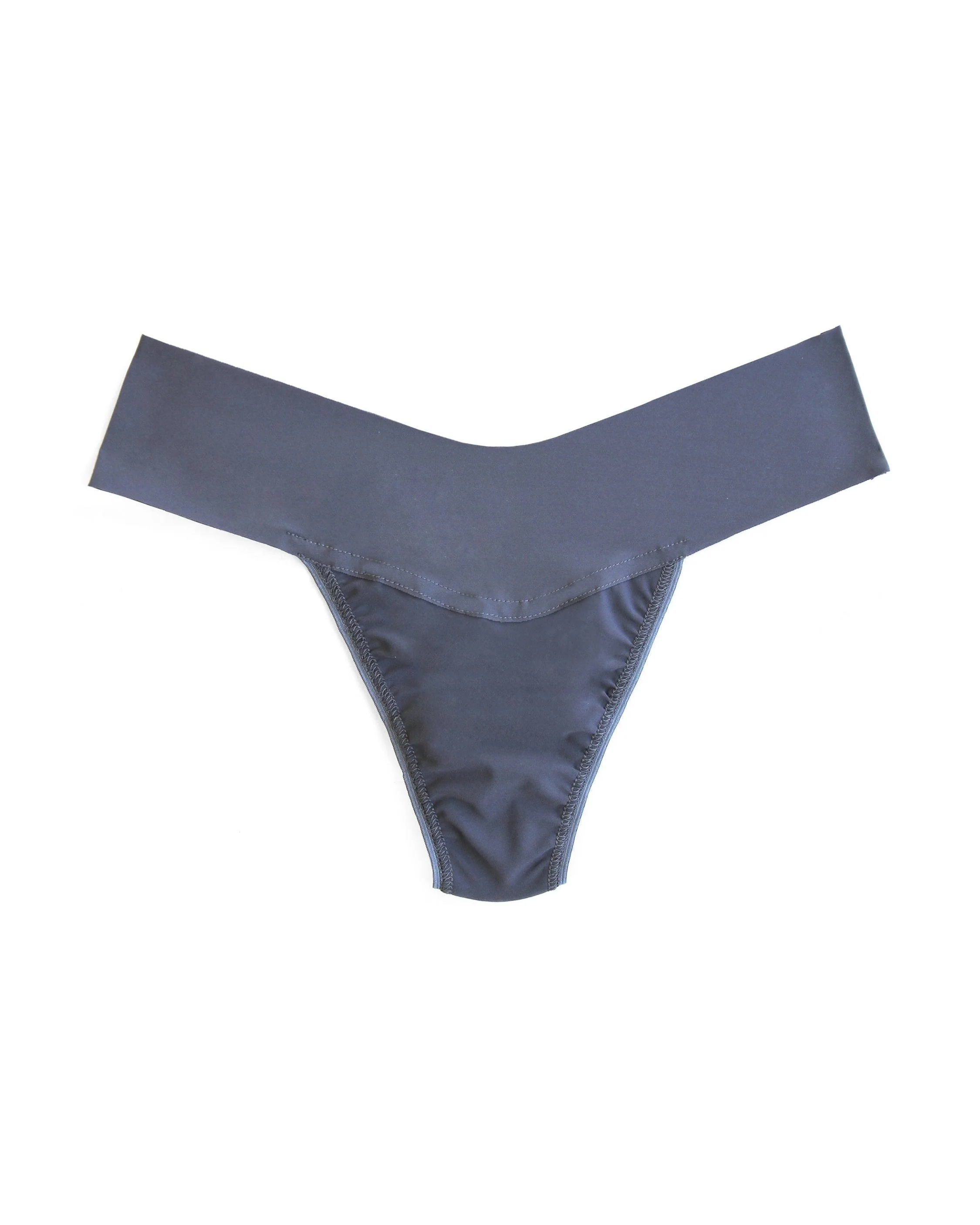 BreatheSoft® Natural Rise Thong Granite Grey - Image 3