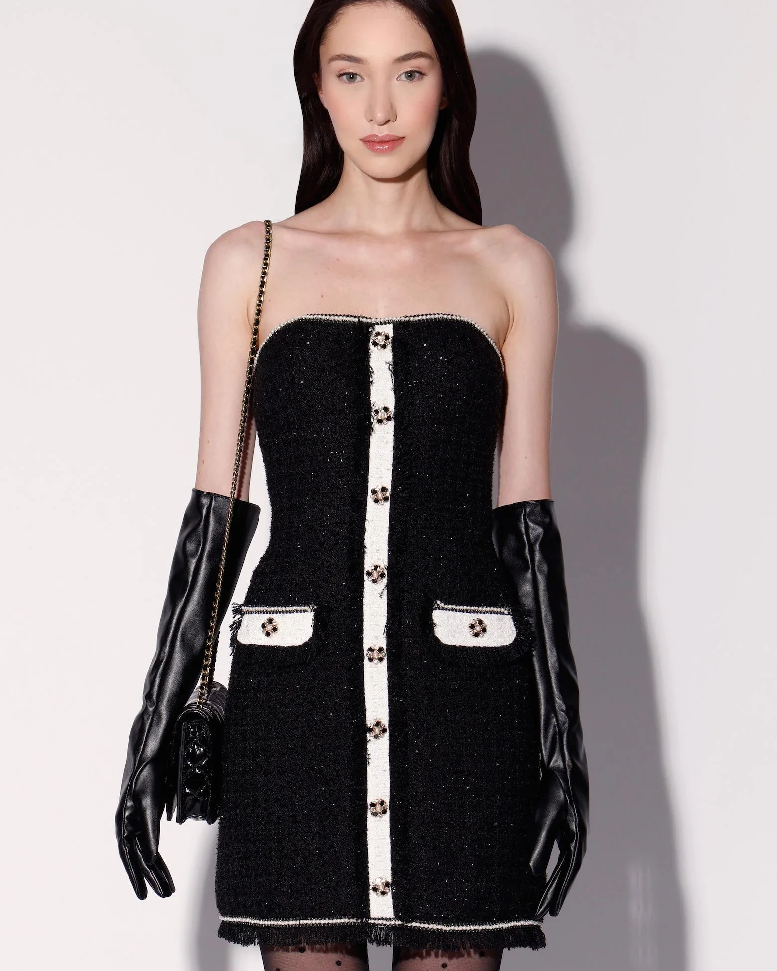 Britney Dress, Heiress Tweed