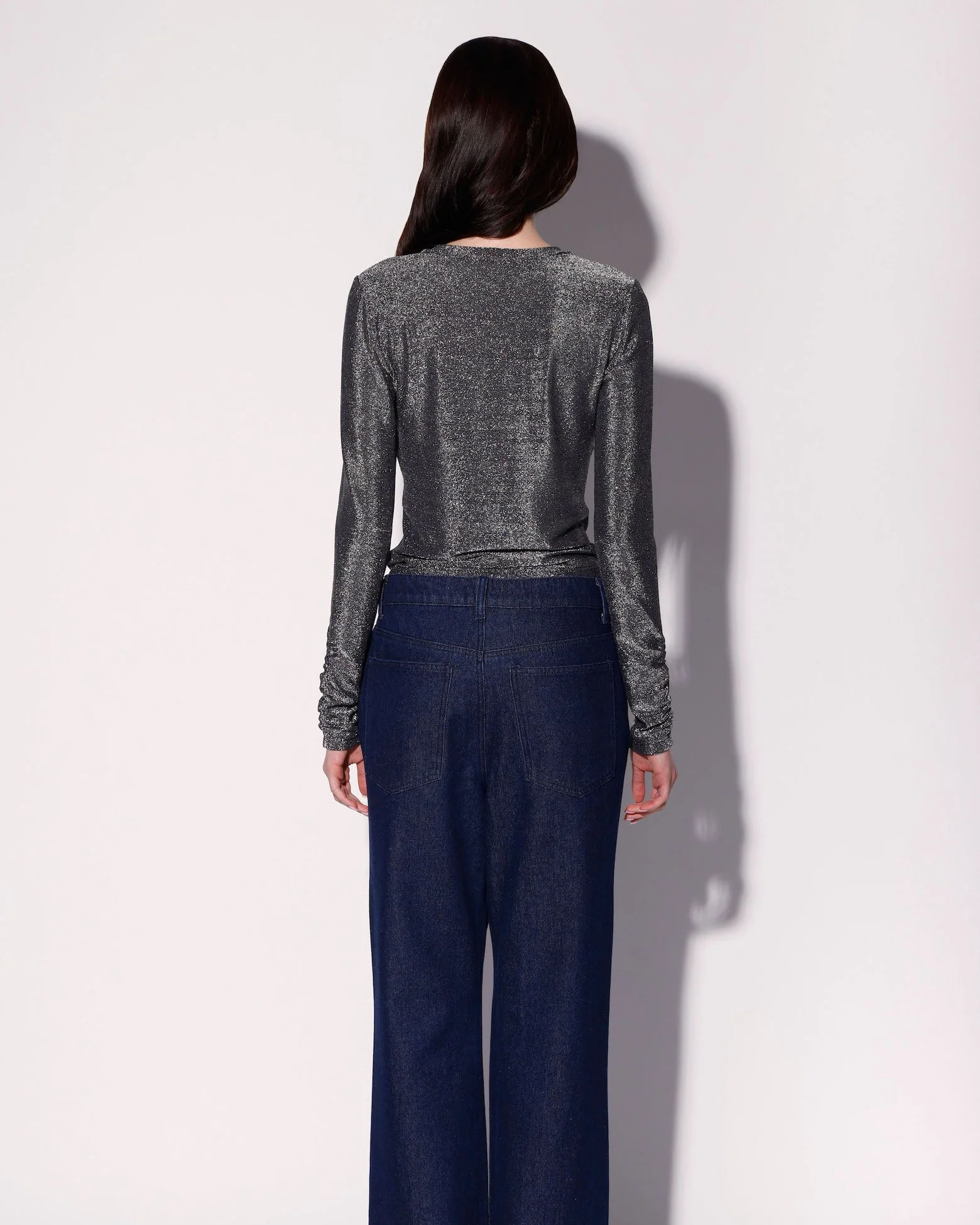 Charlie Top, Shimmer Black - Image 4