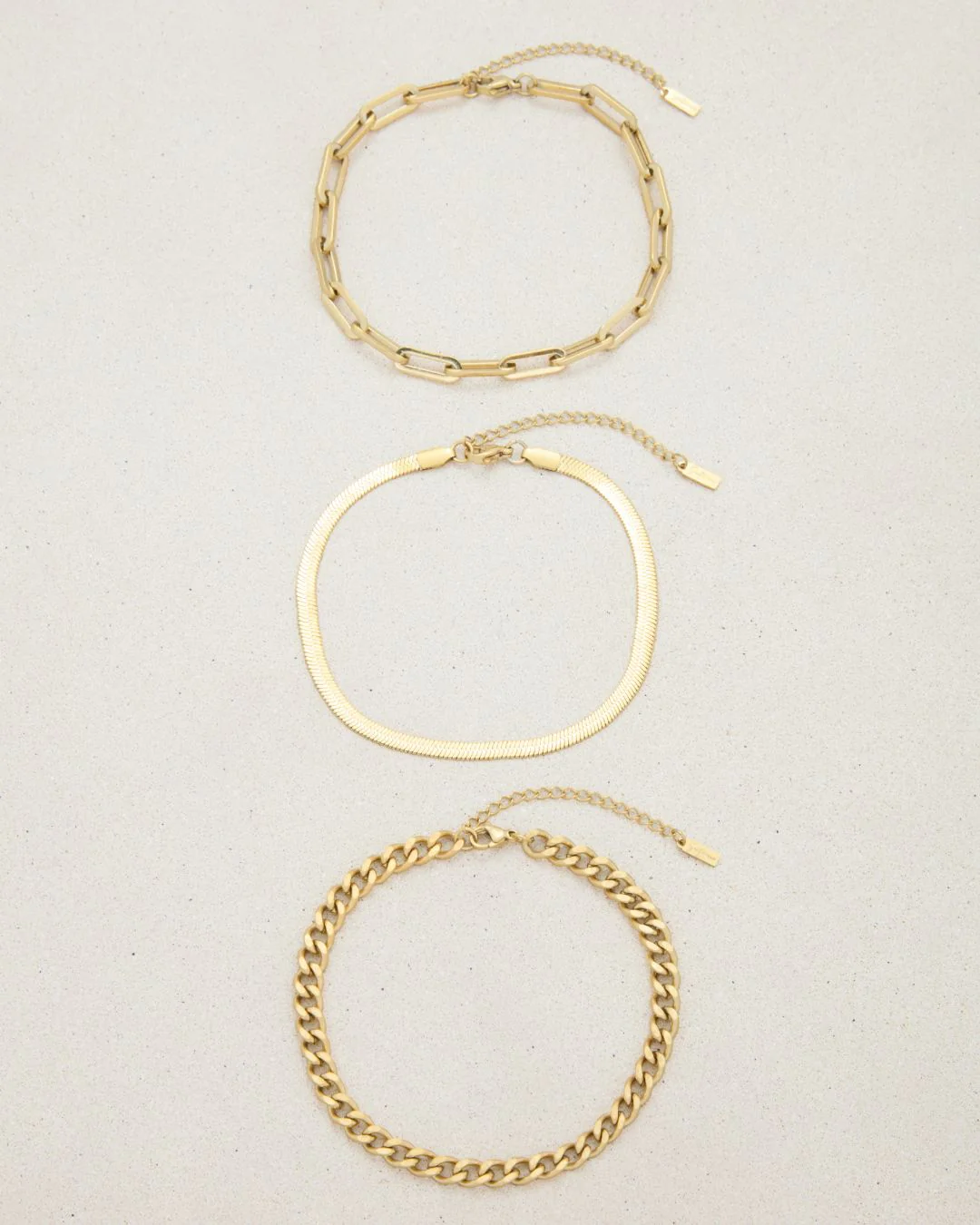 CINTHIA ANKLET SET GOLD - Image 5