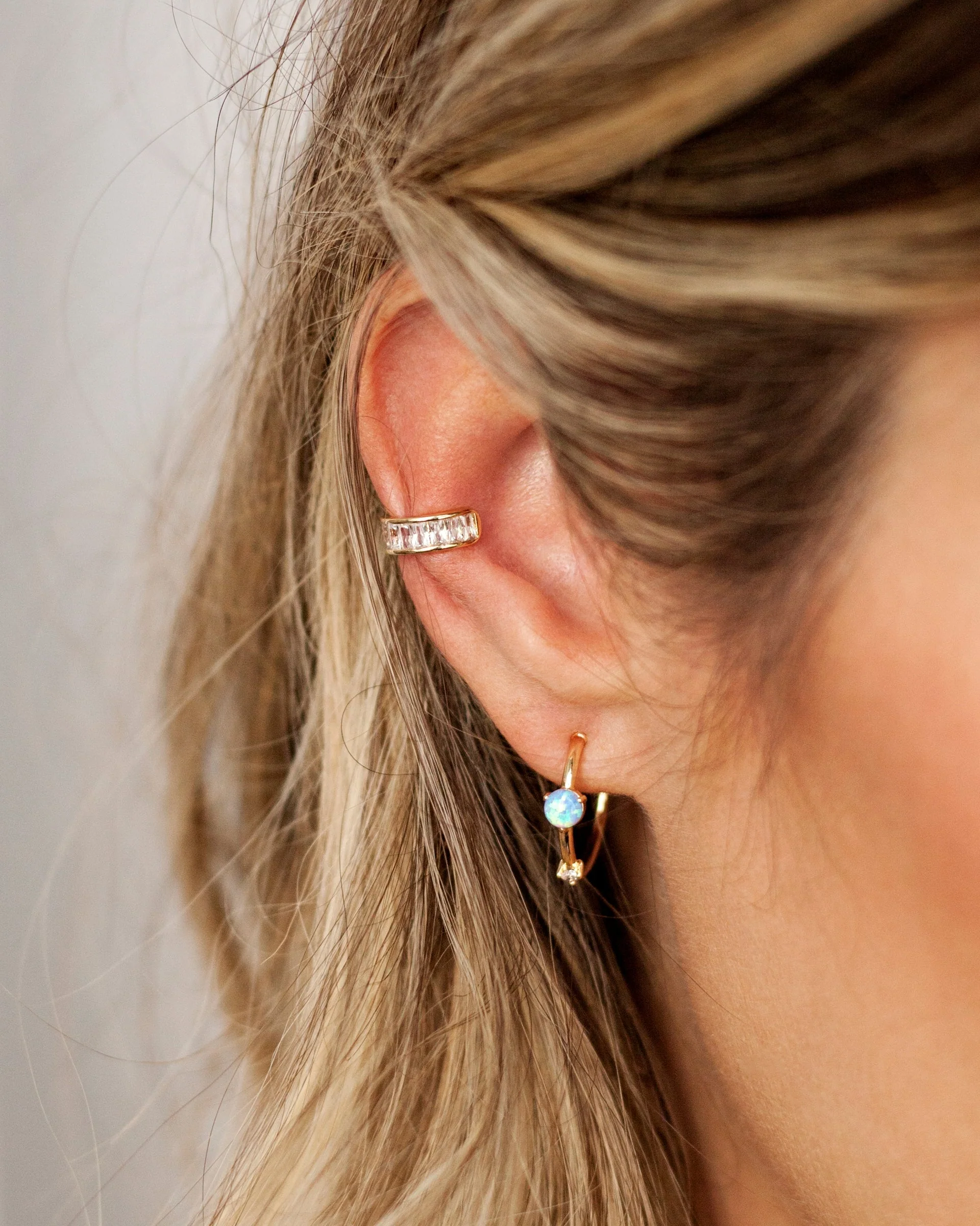 Class Crystal Ear Cuff - Image 2