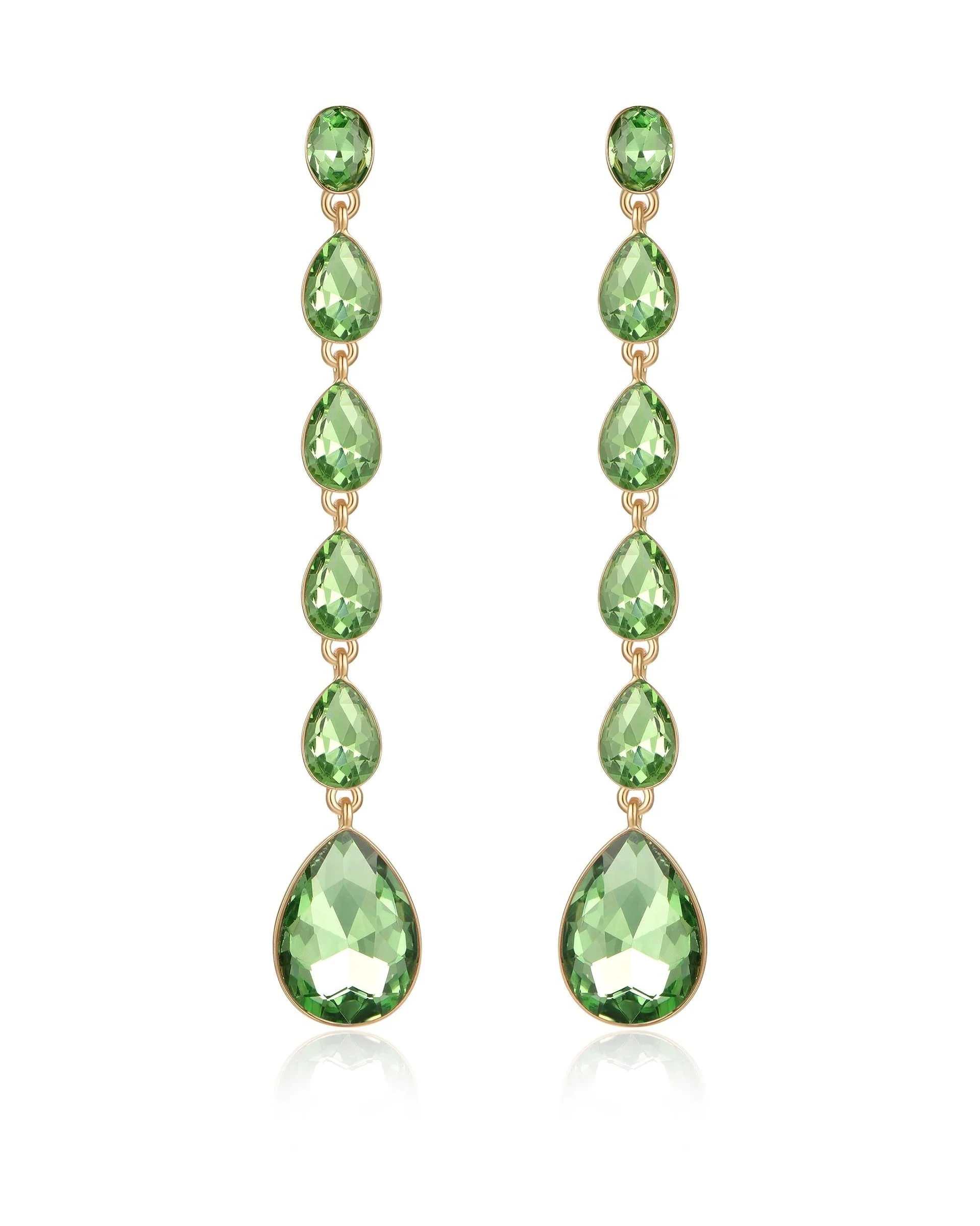 Crystallized Drop Earrings - Image 10