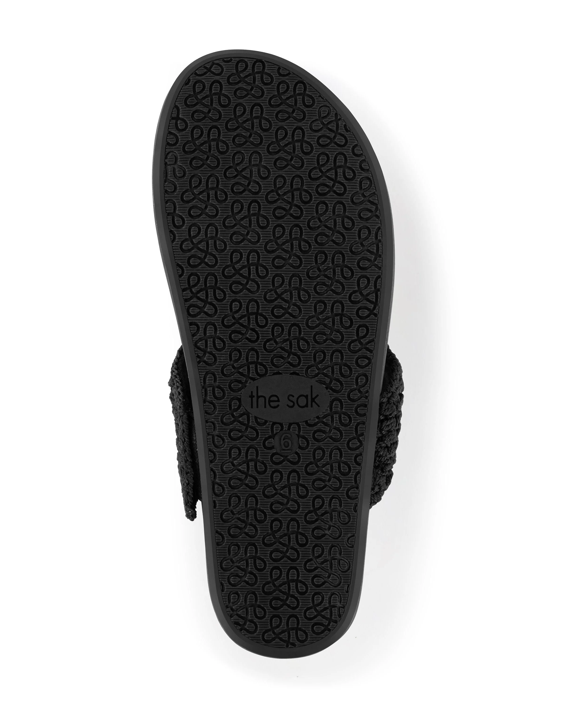 Everly Sandal - Hand Crochet - Black Medallion - Image 5