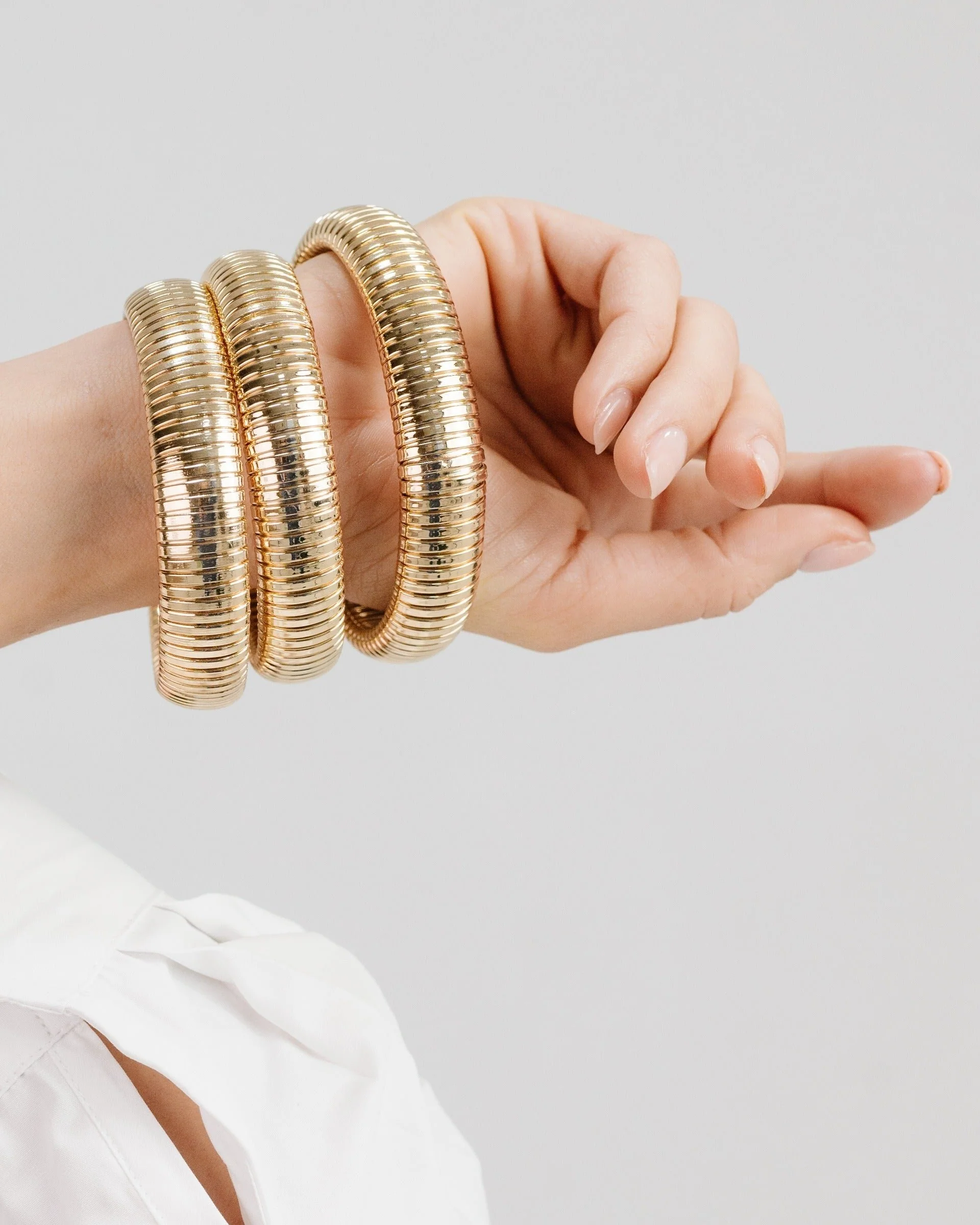Flex Snake Chain Stretch Bracelet Set - Image 7