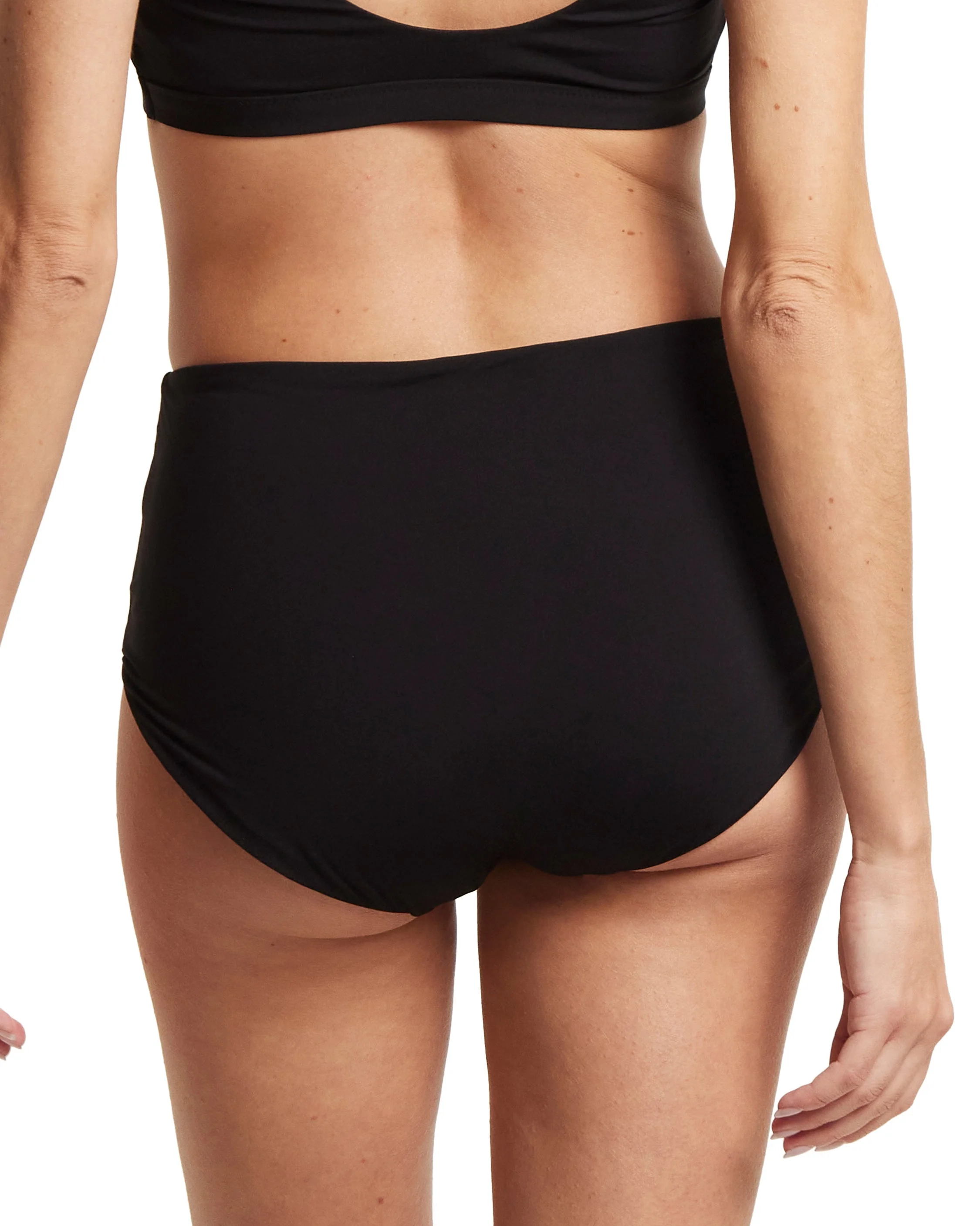 French Brief Swimsuit Bottom Black - Image 3