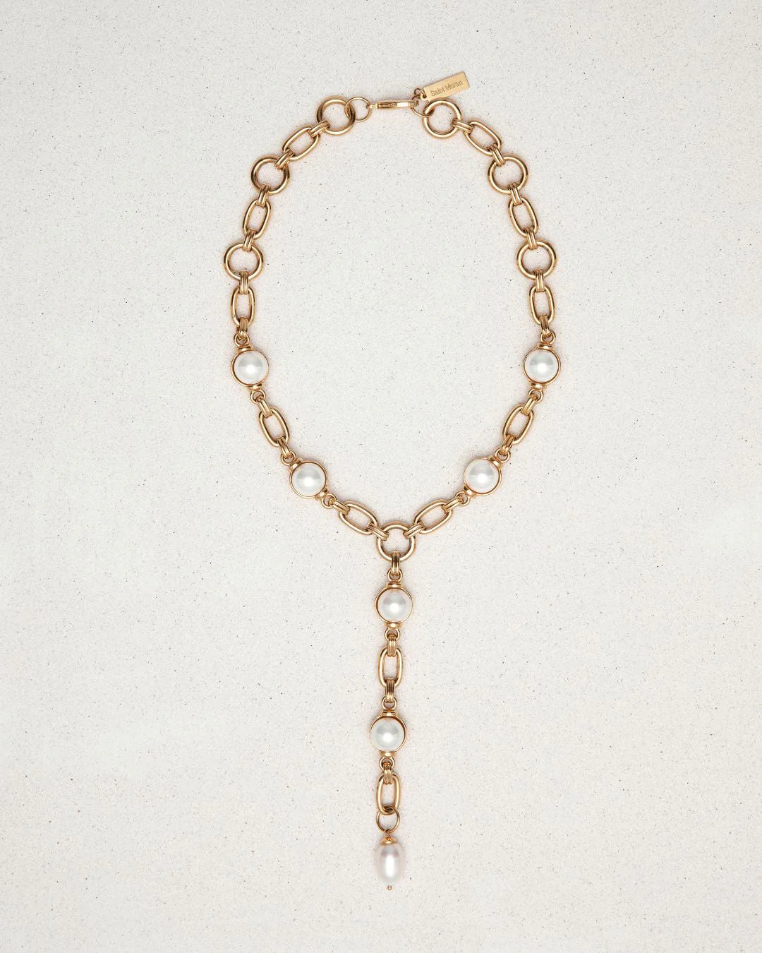 FRESHWATER PEARL AMBROSE LARIAT - Image 4