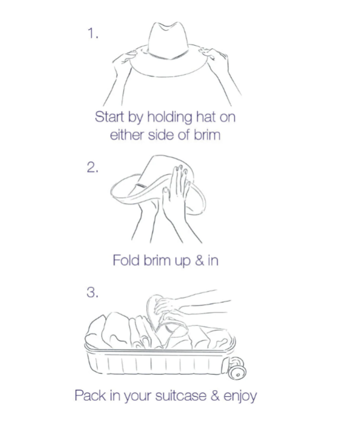 Luxe Packable Sunhat - Image 8