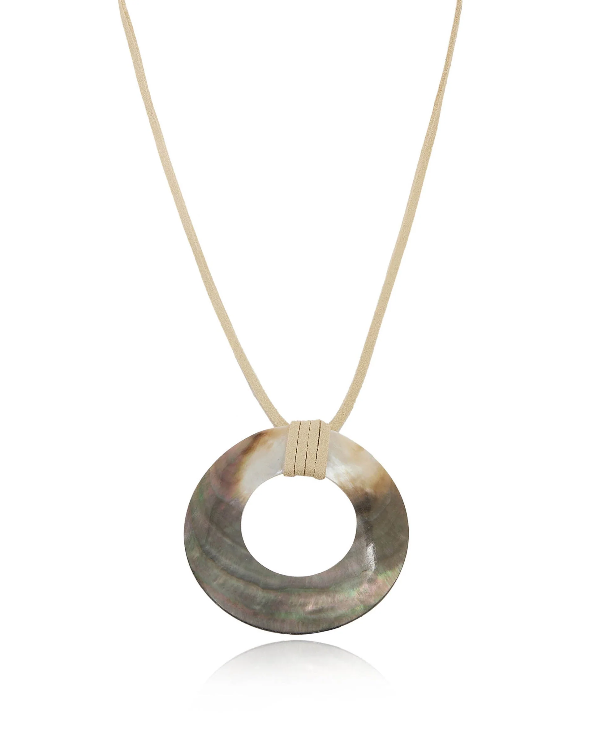 Iridescent Shell Necklace