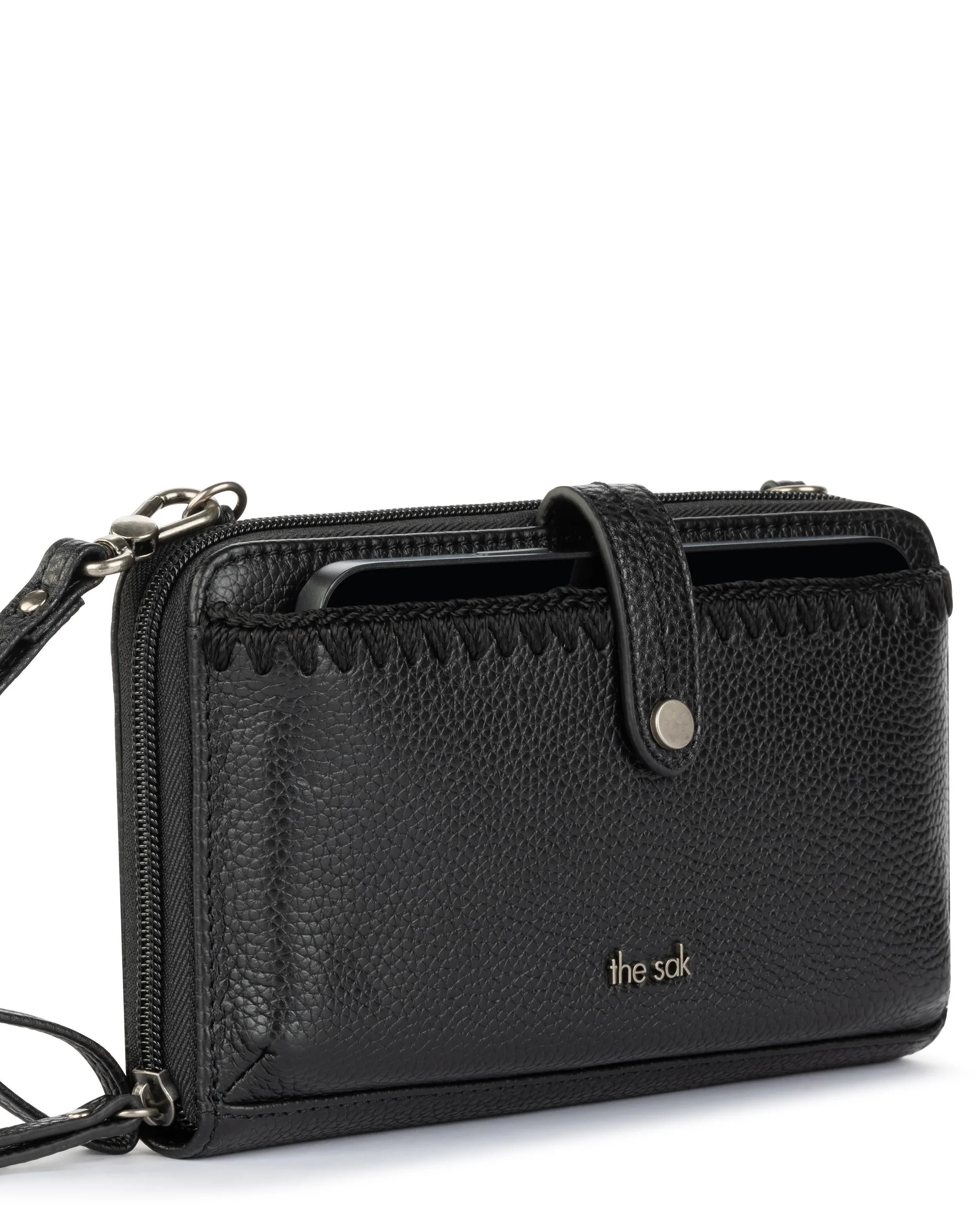 Iris Smartphone Wallet - Leather - Black - Image 4