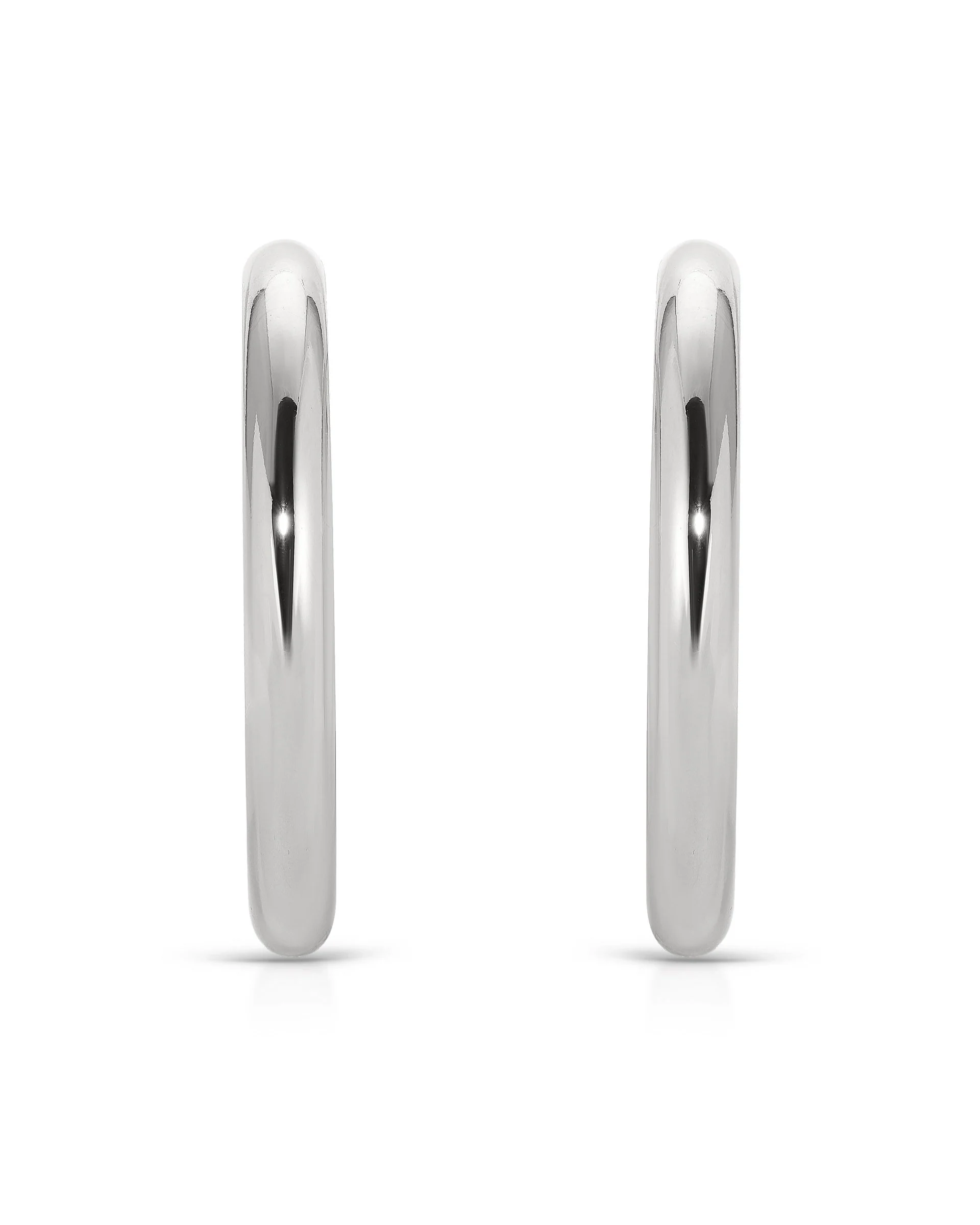 Large Thick Classic Hoops - Image 7