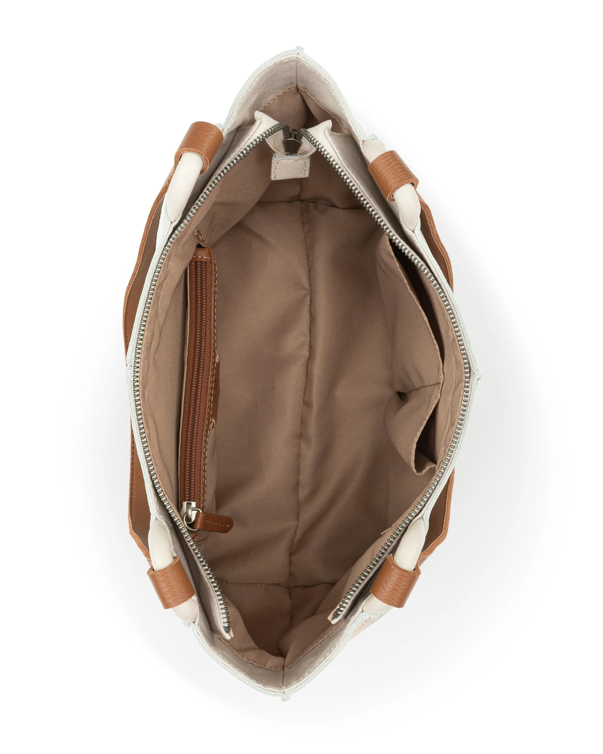 Los Feliz Satchel - Leather - Stone - Image 4