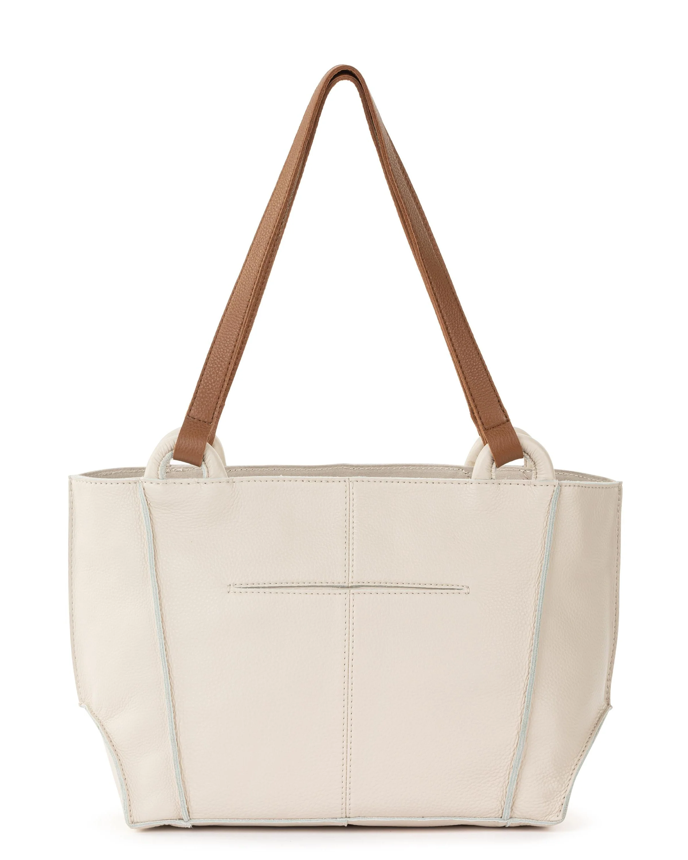 Los Feliz Satchel - Leather - Stone - Image 5