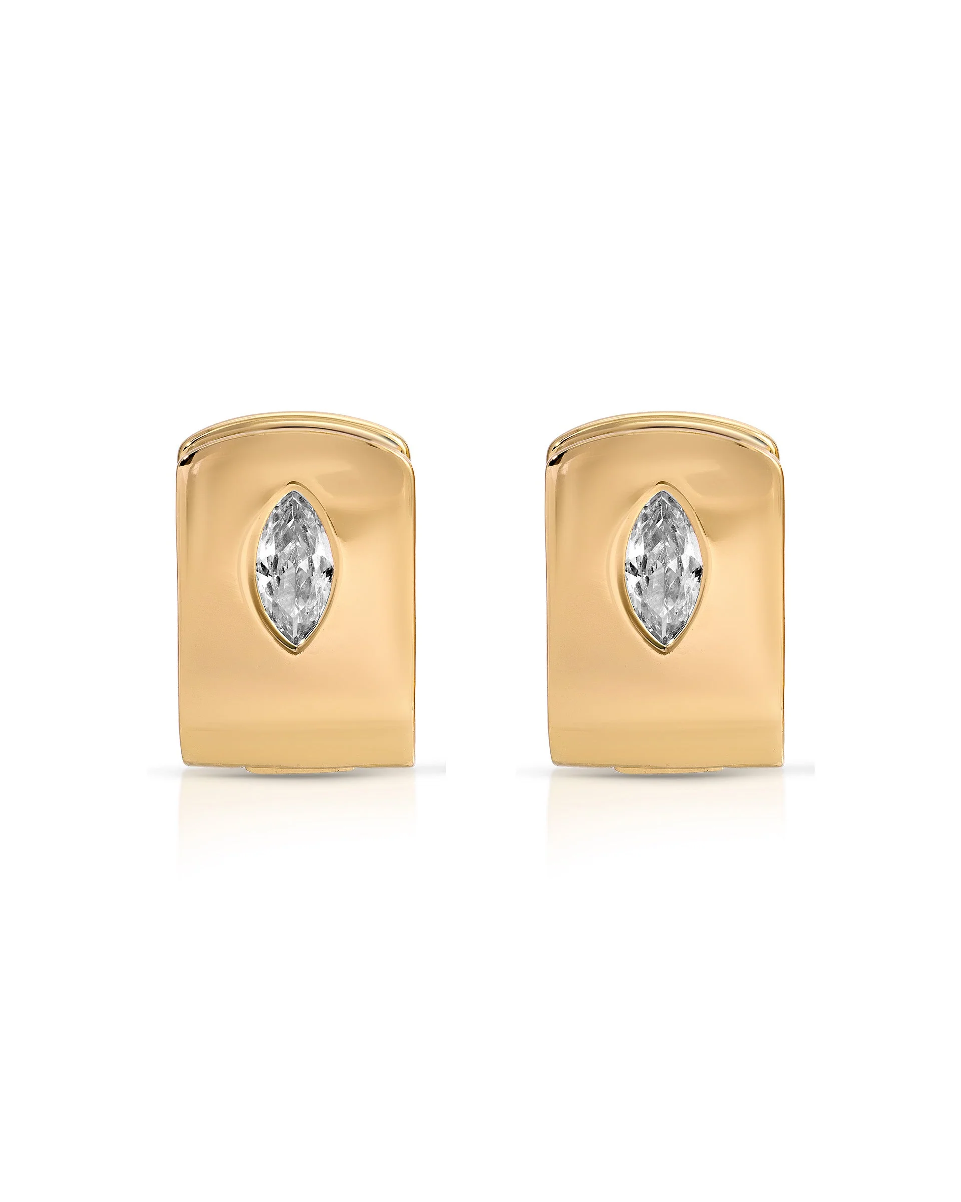 Marquise Crystal Huggies - Image 3
