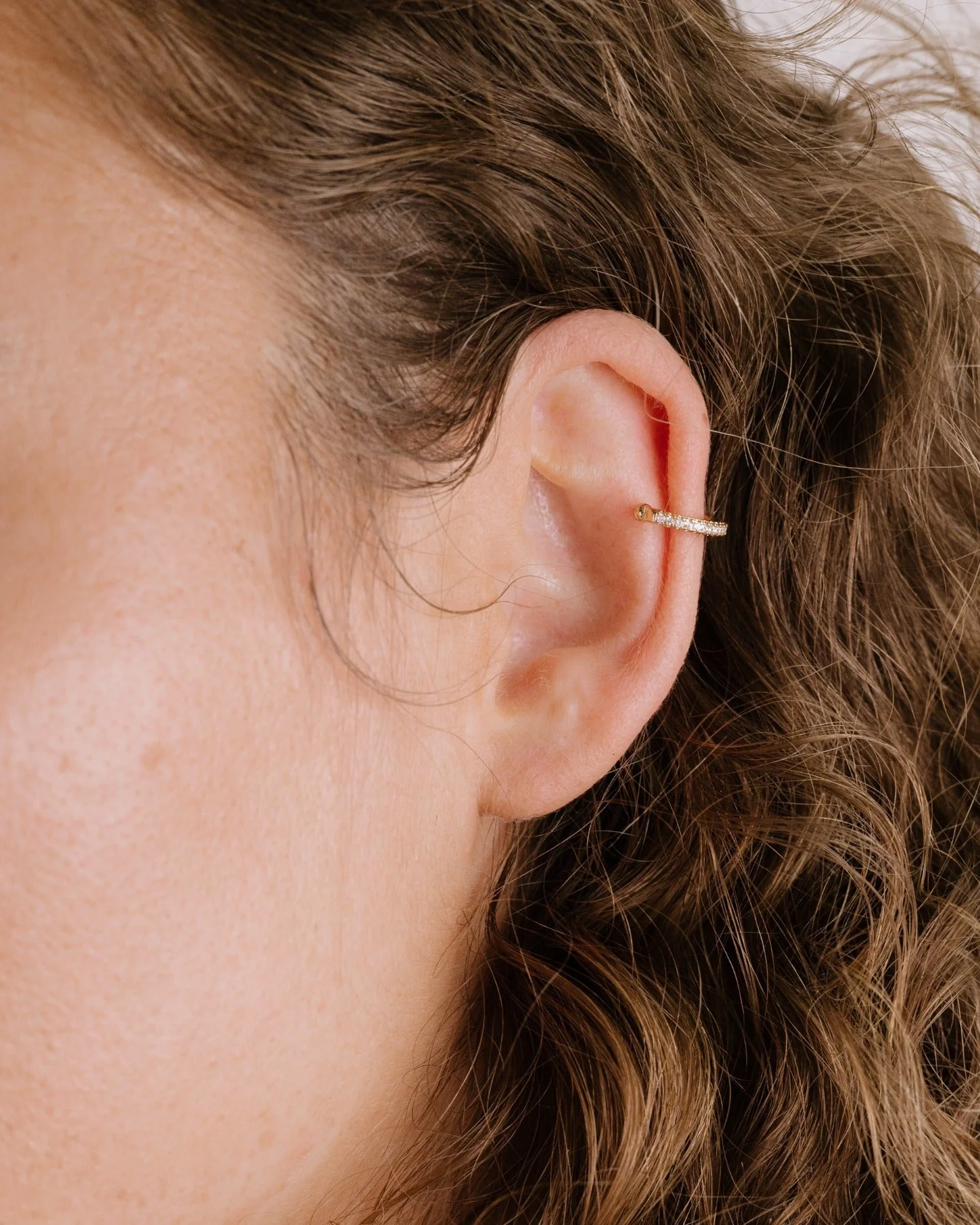 Mini Sparkler Crystal Ear Cuff - Image 2