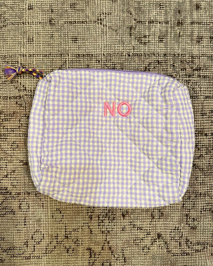 Mini Zip Check Bag - Image 4