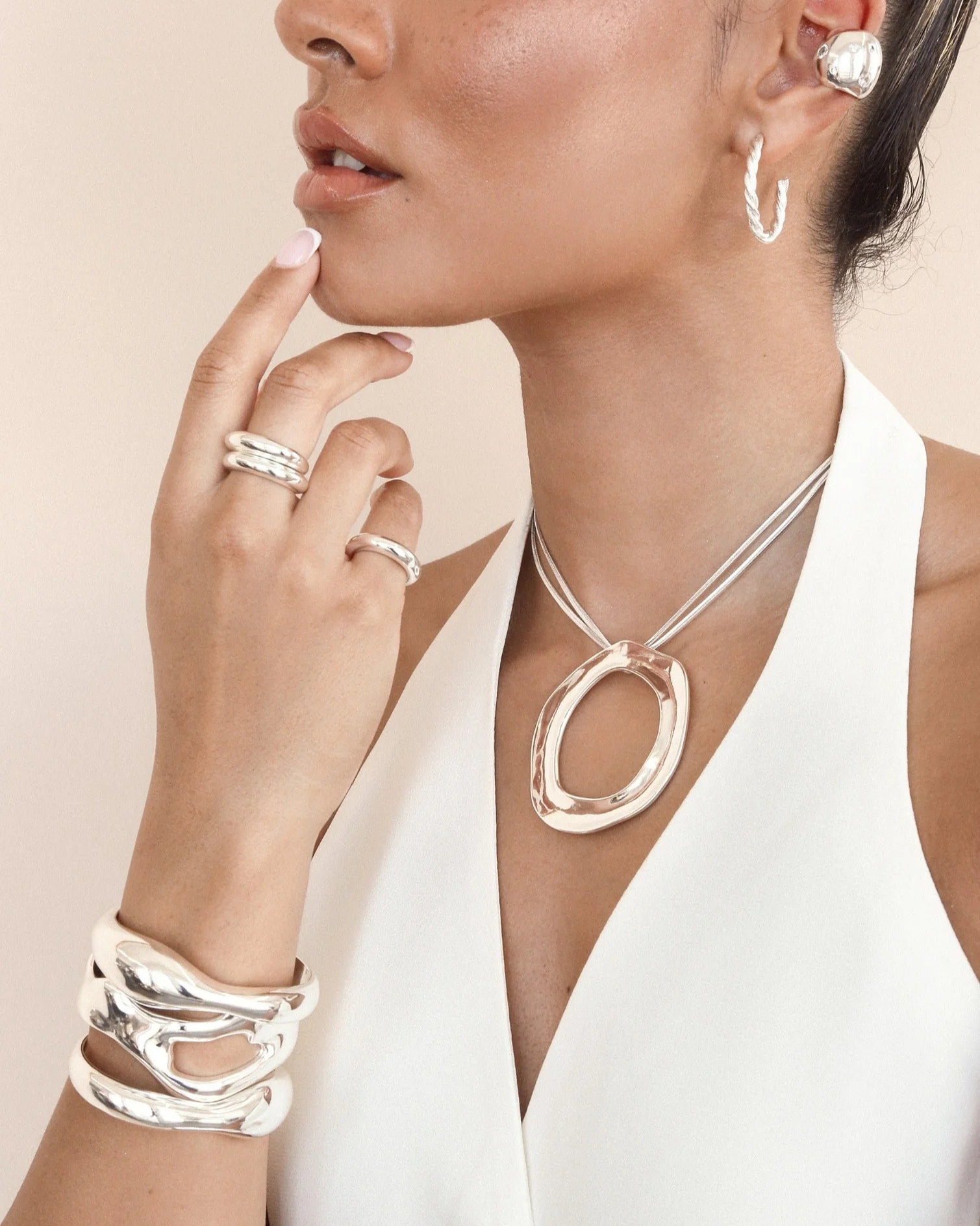 Open Abstract Cuff - Image 8
