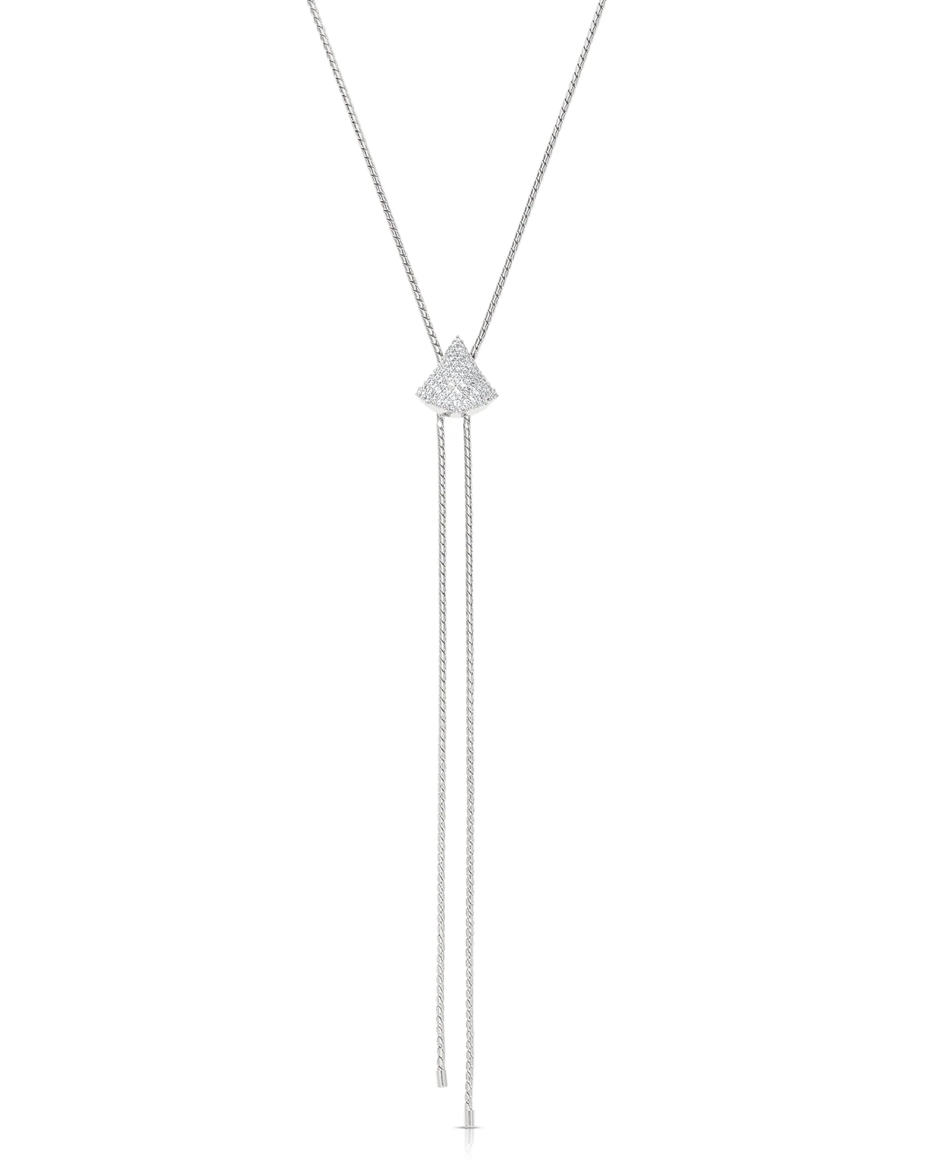 Pavé Shine Bolo Necklace - Image 9