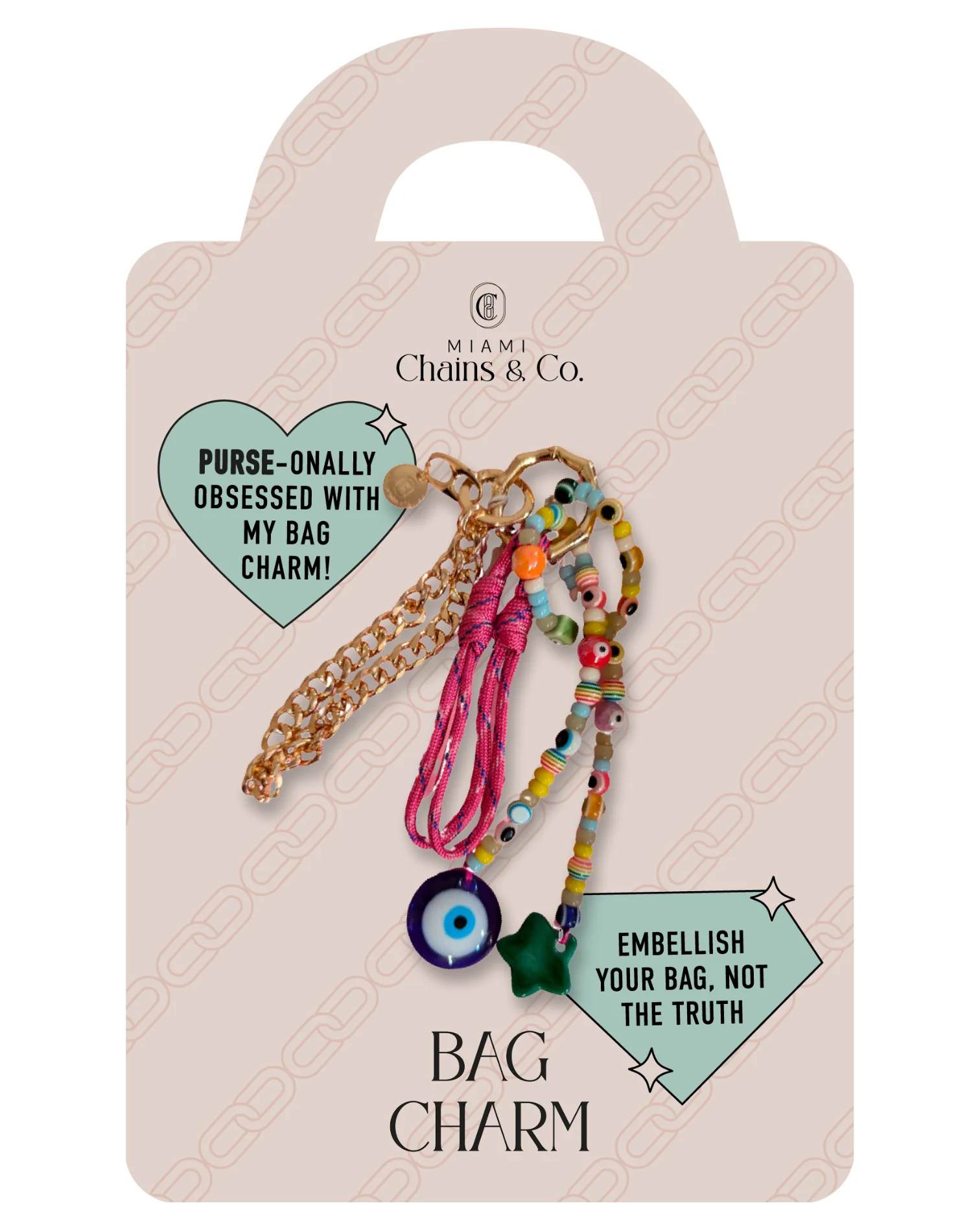 Please Me Pearls Bag Charm - Image 3