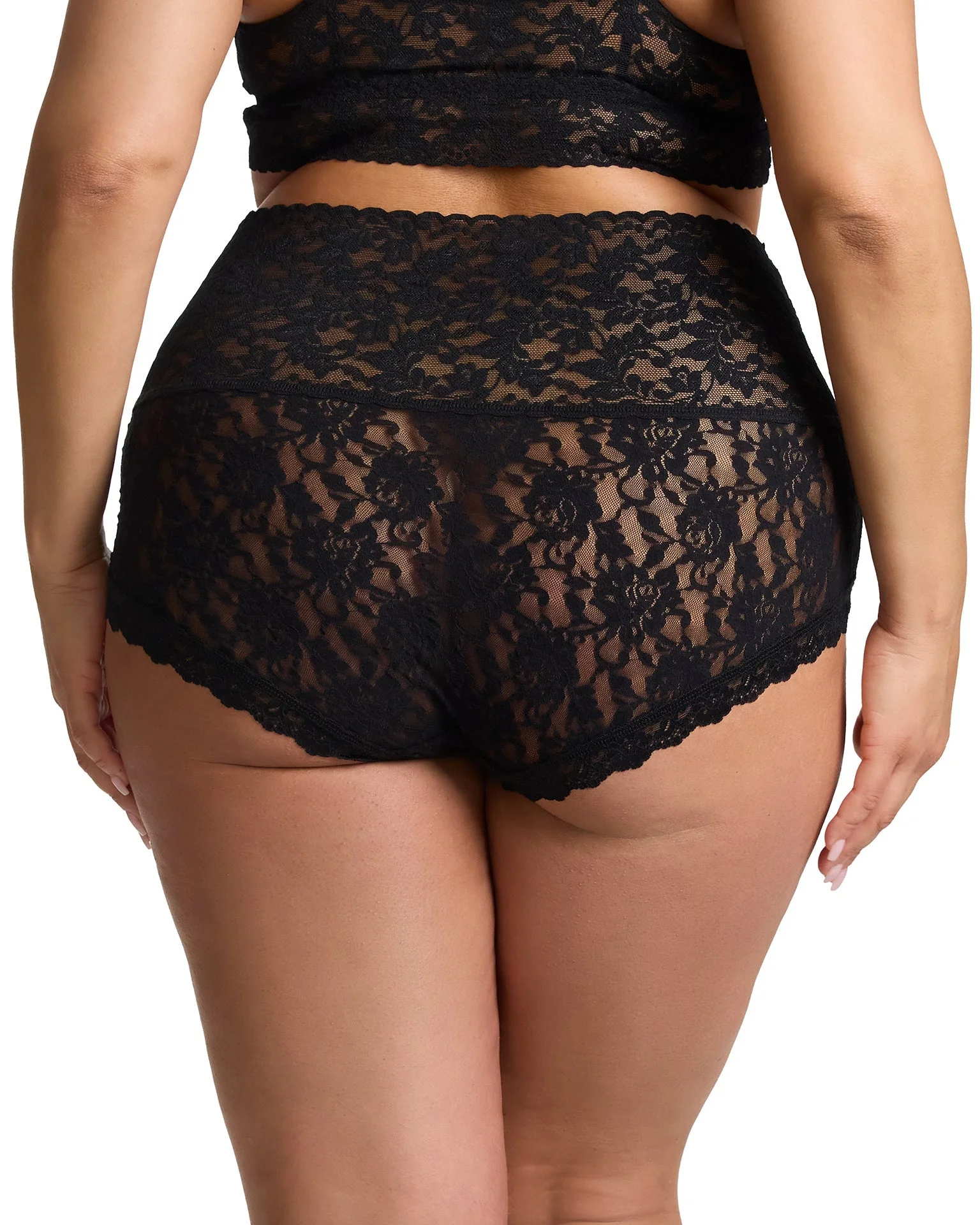 Plus Retro Boyshort Black - Image 3