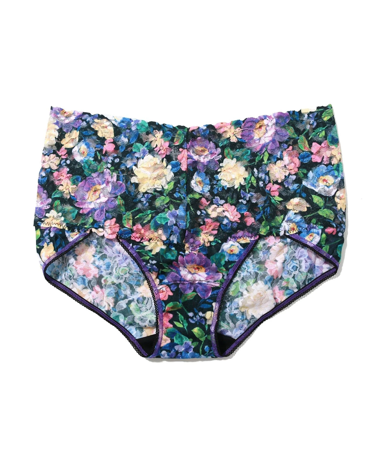 Printed Retro Lace V-Kini Dream Garden - Image 4