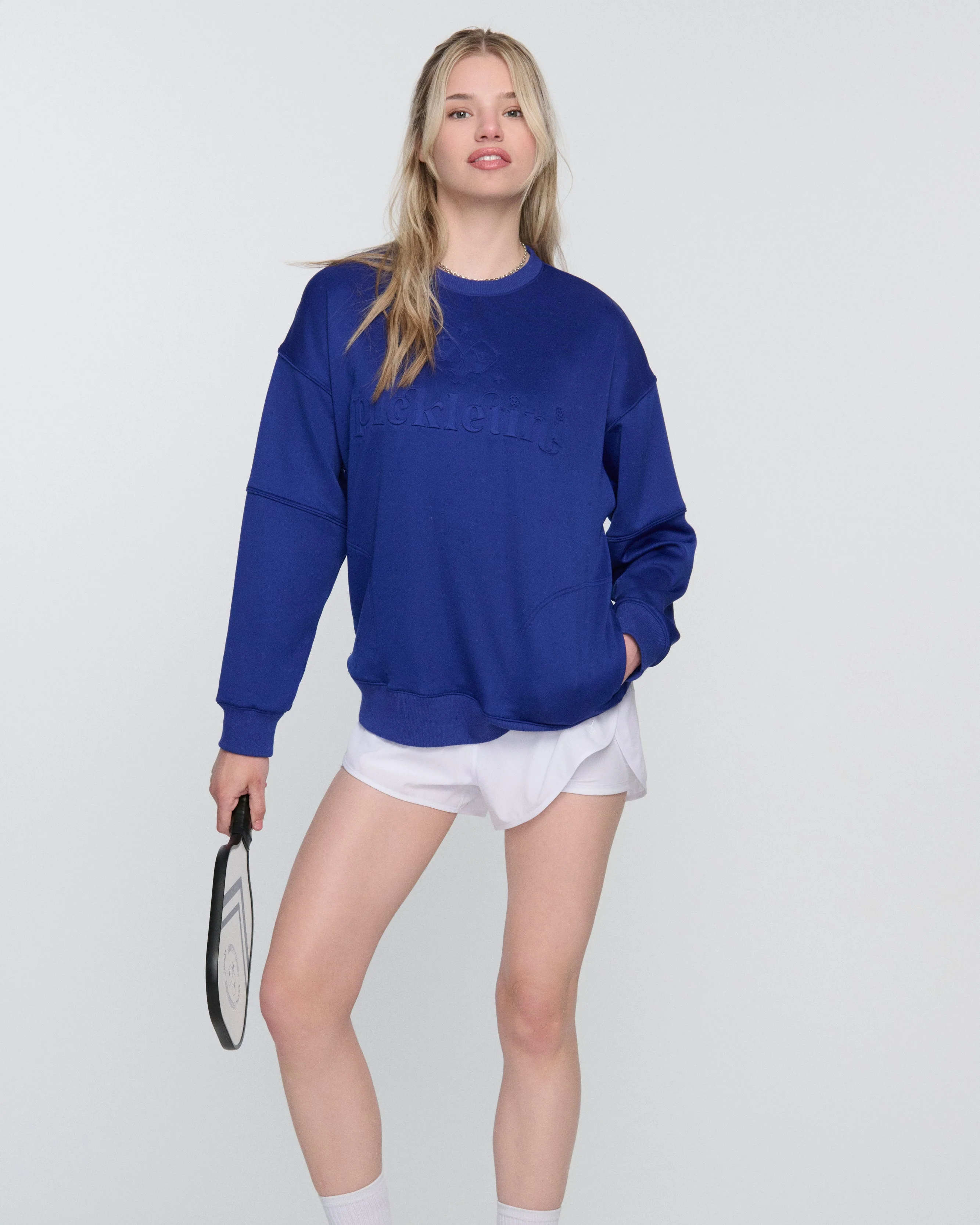 Rosa Pickleball Sweater – Long Sleeve Crewneck - Image 3