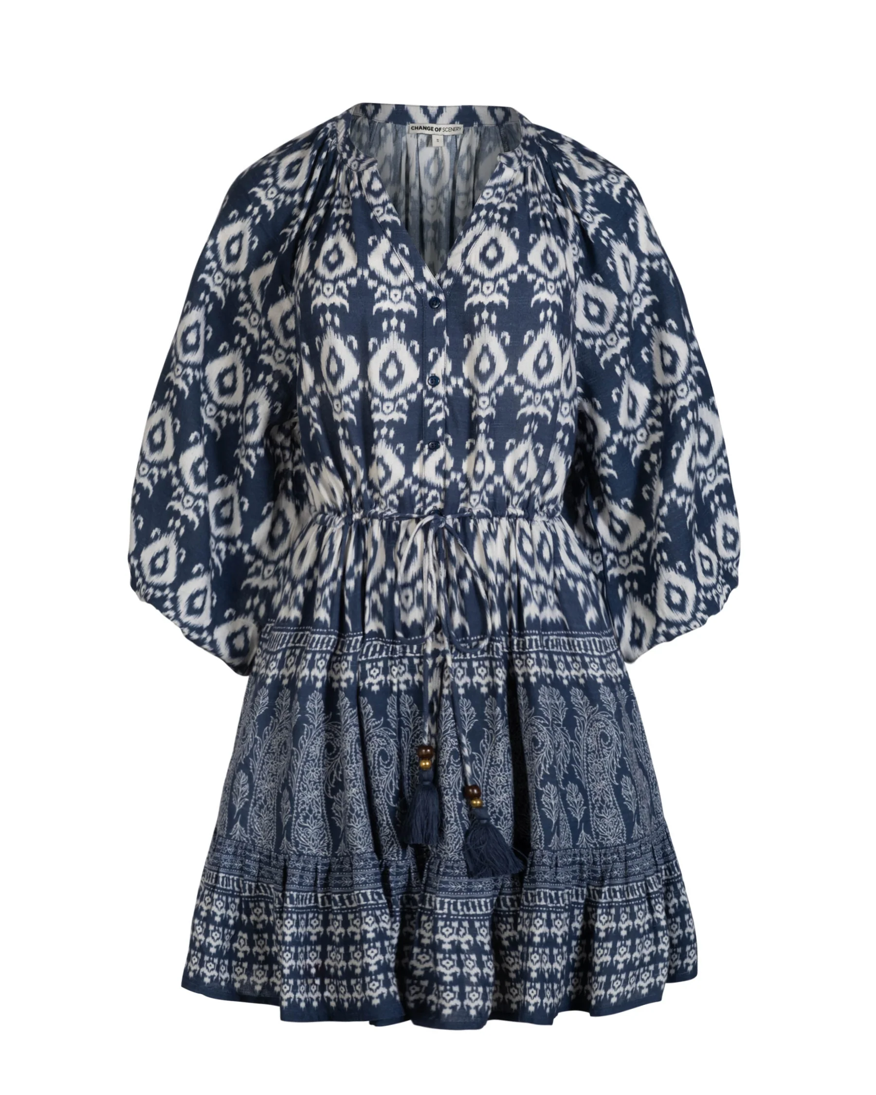 Sam Dress In Tivara Ikat