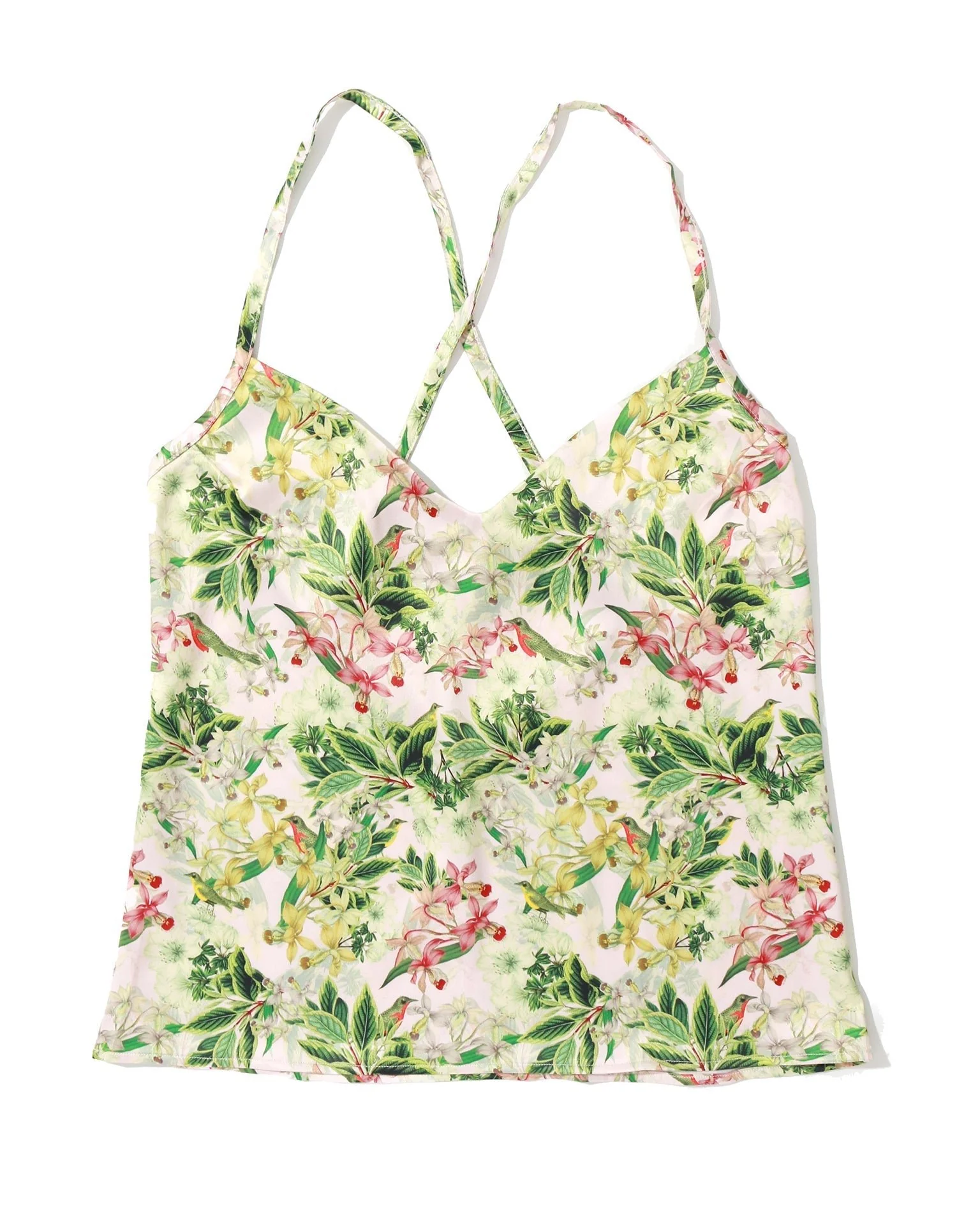 Satin Sleep Cami French Garden - Image 4