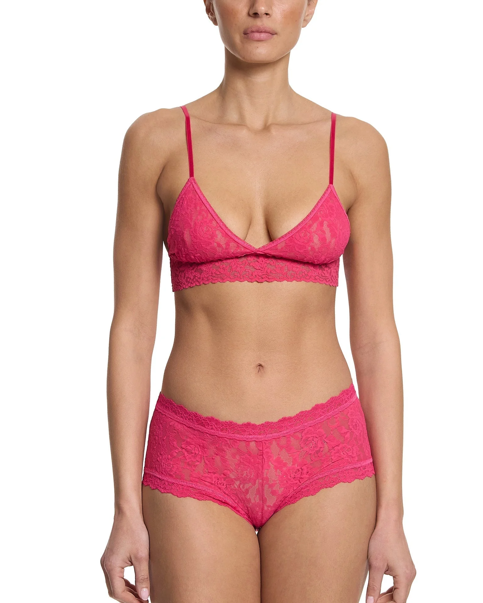 Signature Lace® Boyshort Sweet Tart Pink Sale - Image 4