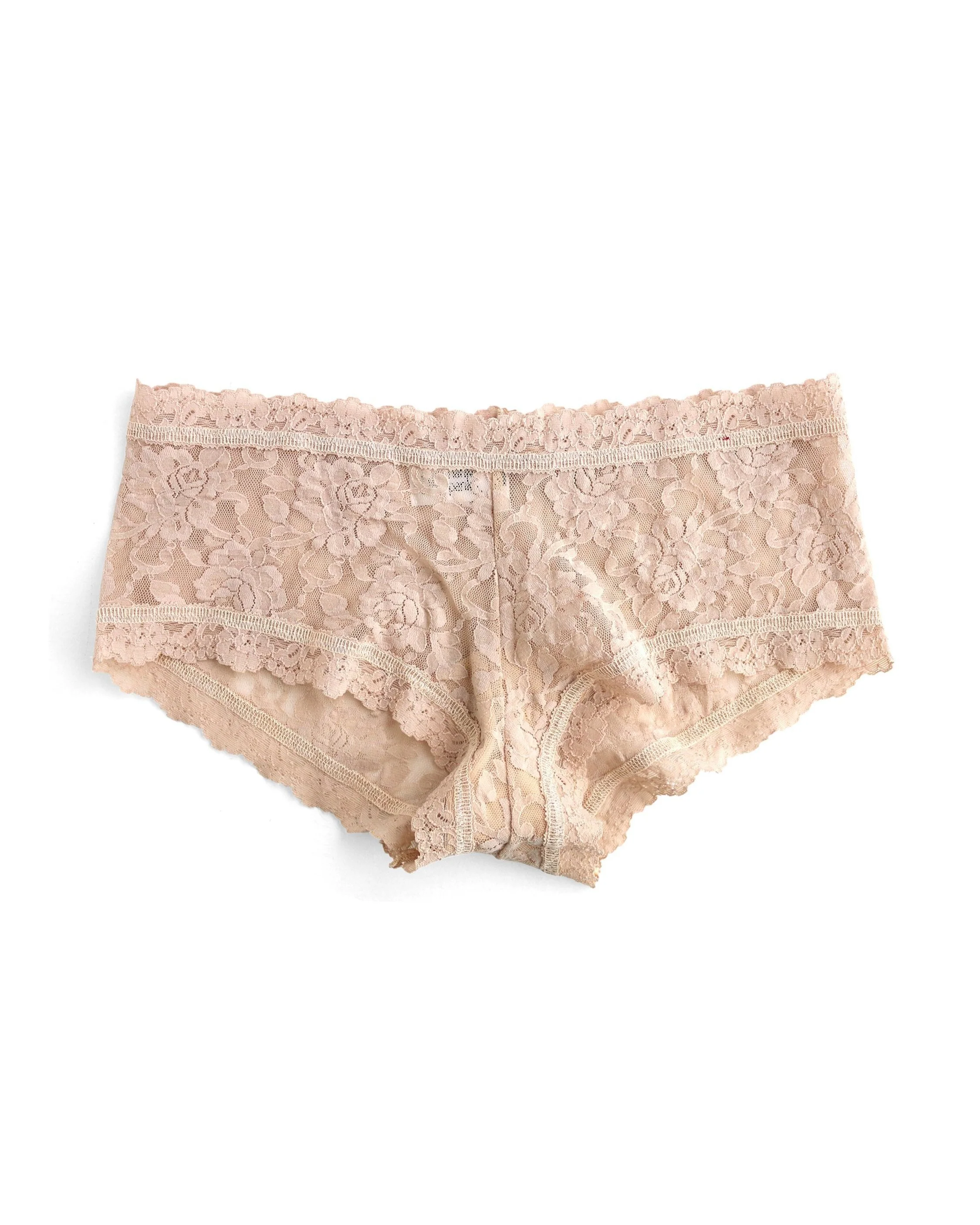 Signature Lace Boyshort Chai - Image 2