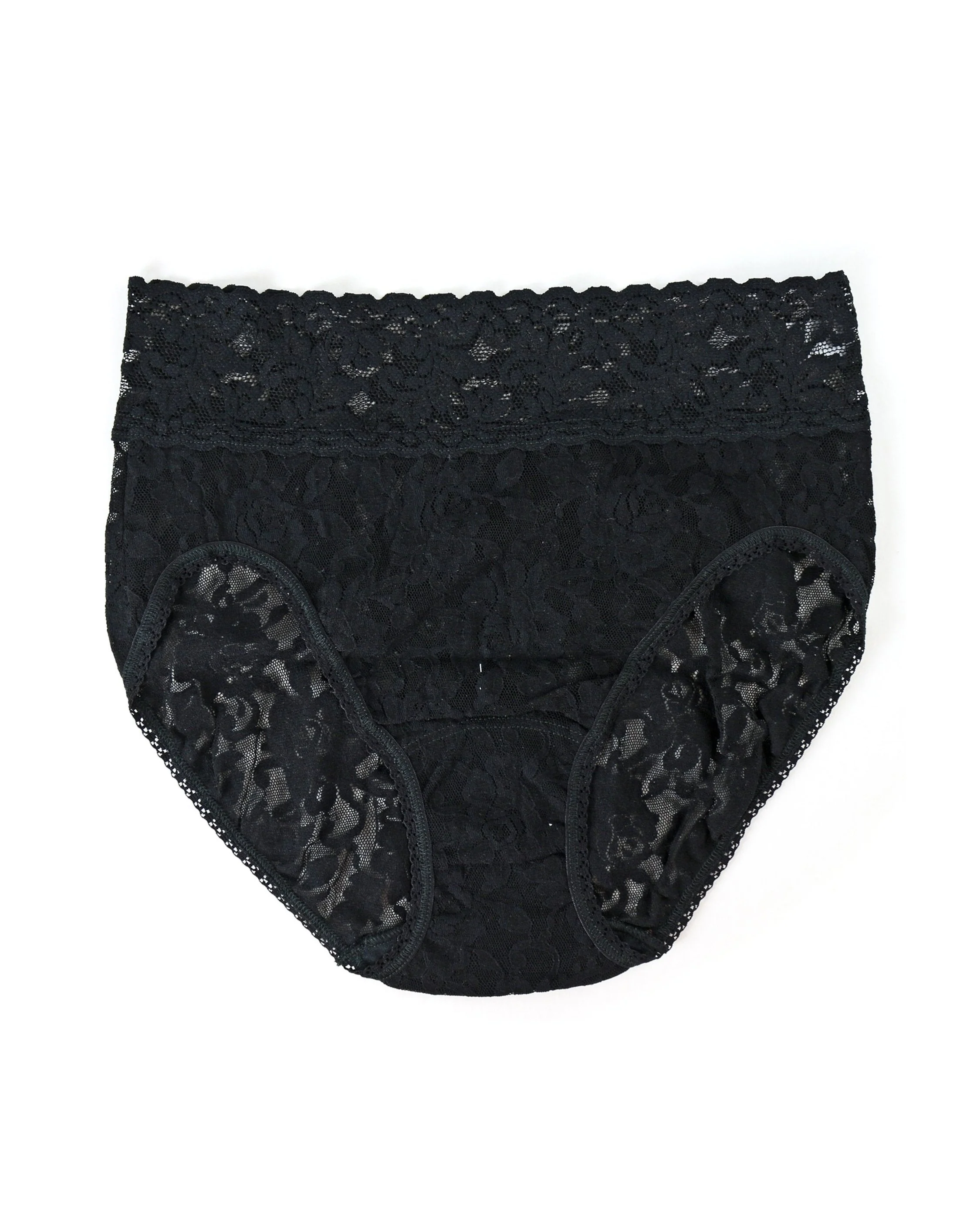 Signature Lace French Brief Black - Image 2