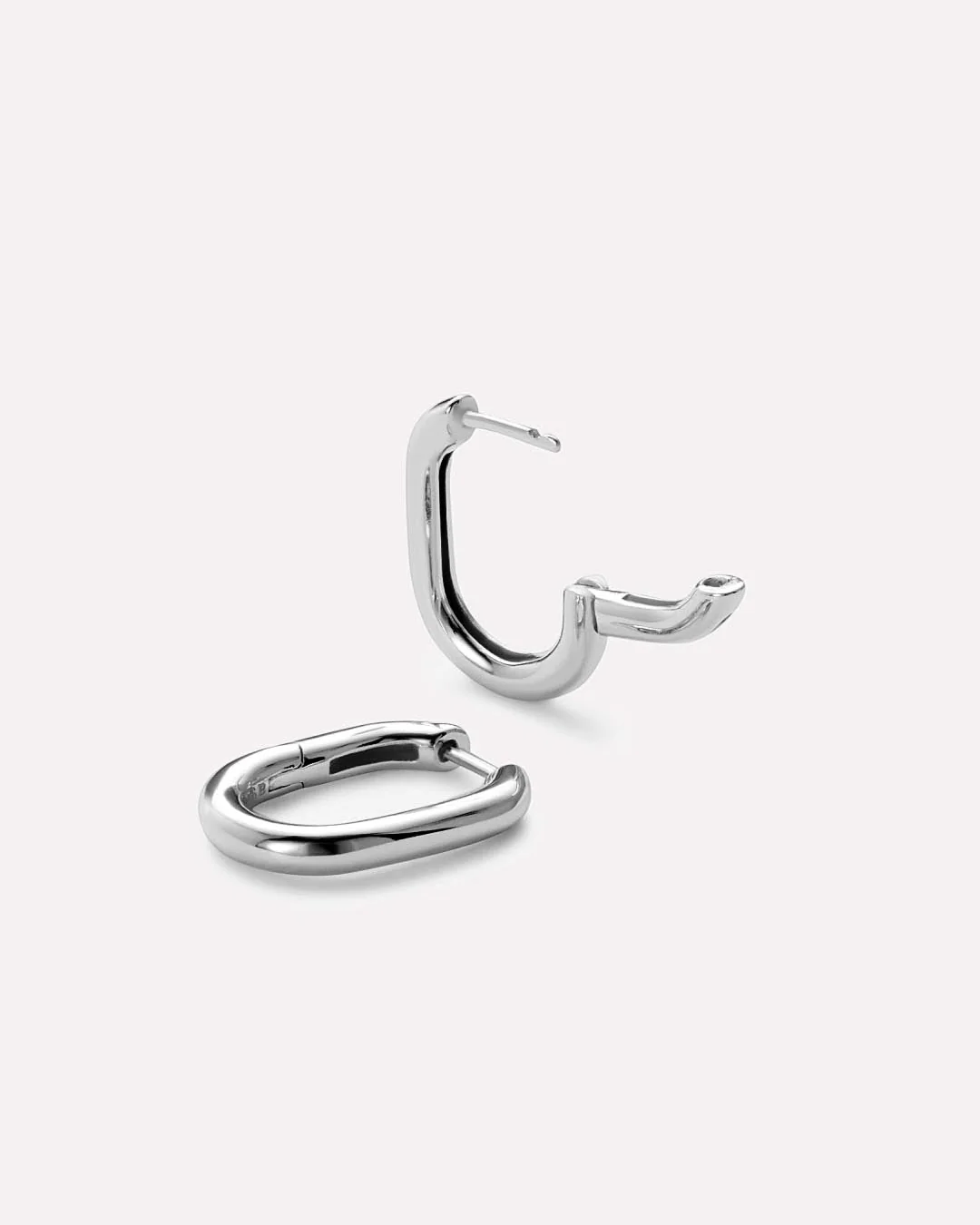 Silver Hoop Earrings - Rox Small Silver