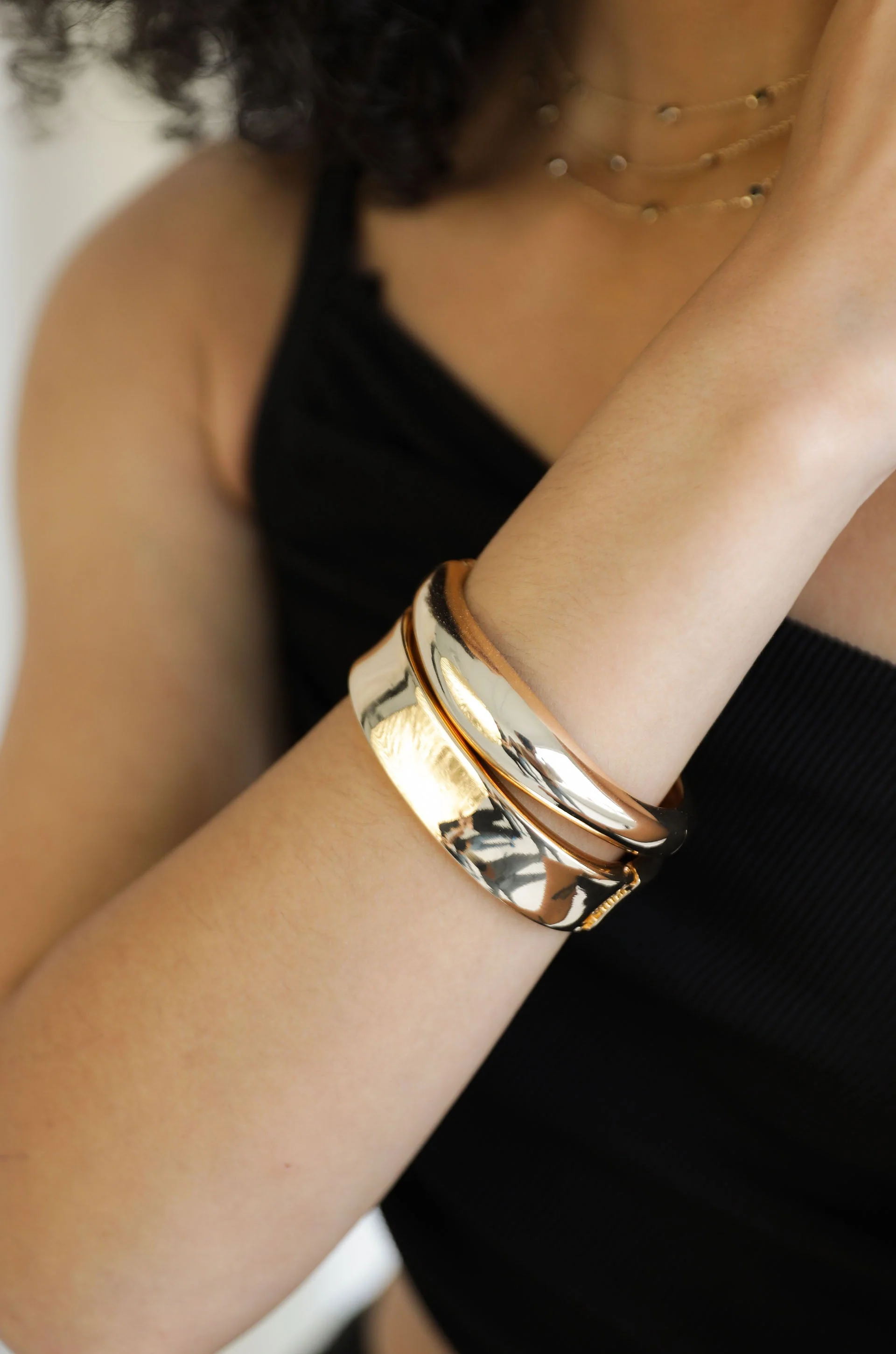 Squared Shine Bangle - Image 5