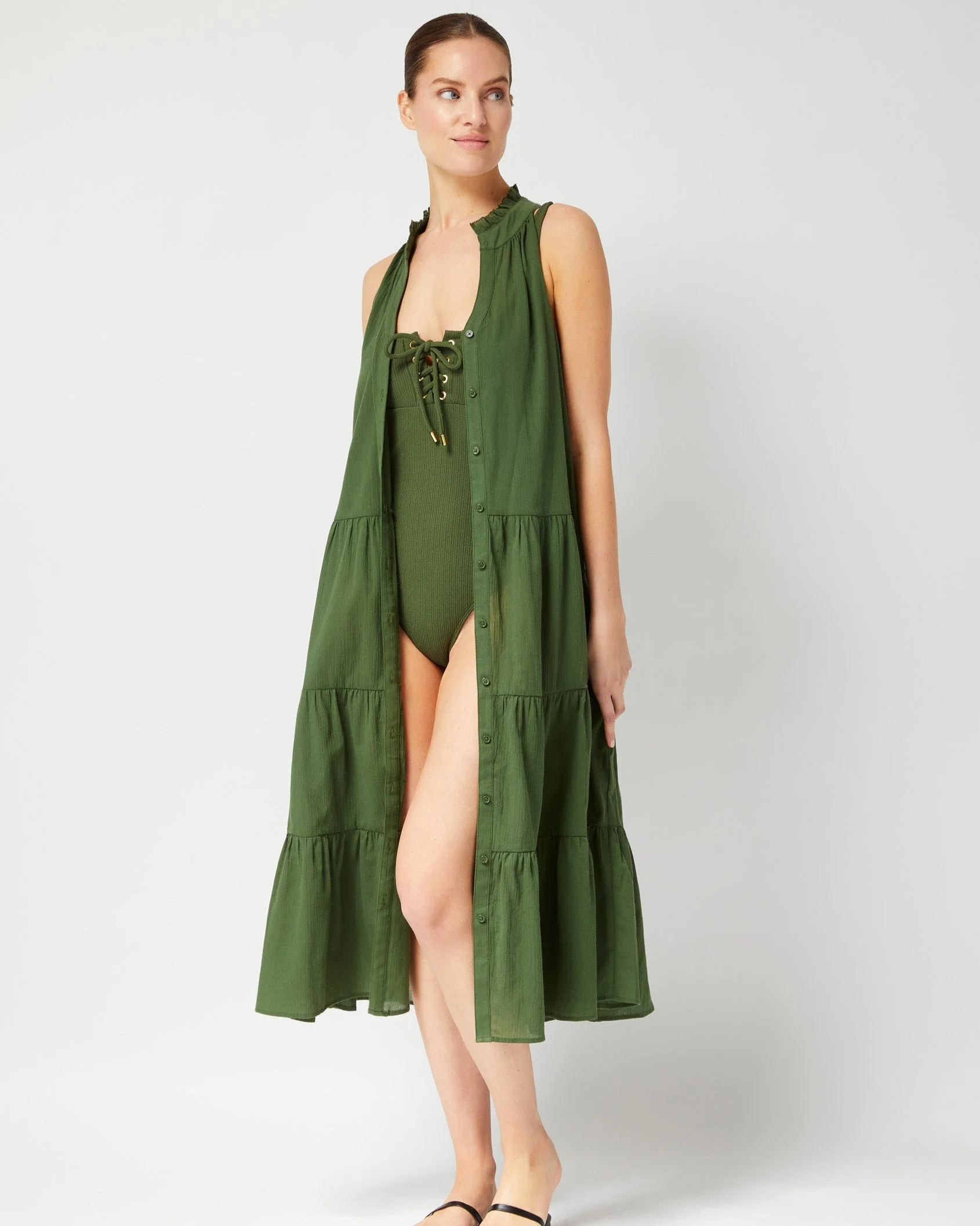 Taylor One Piece Olive Texture - Image 15