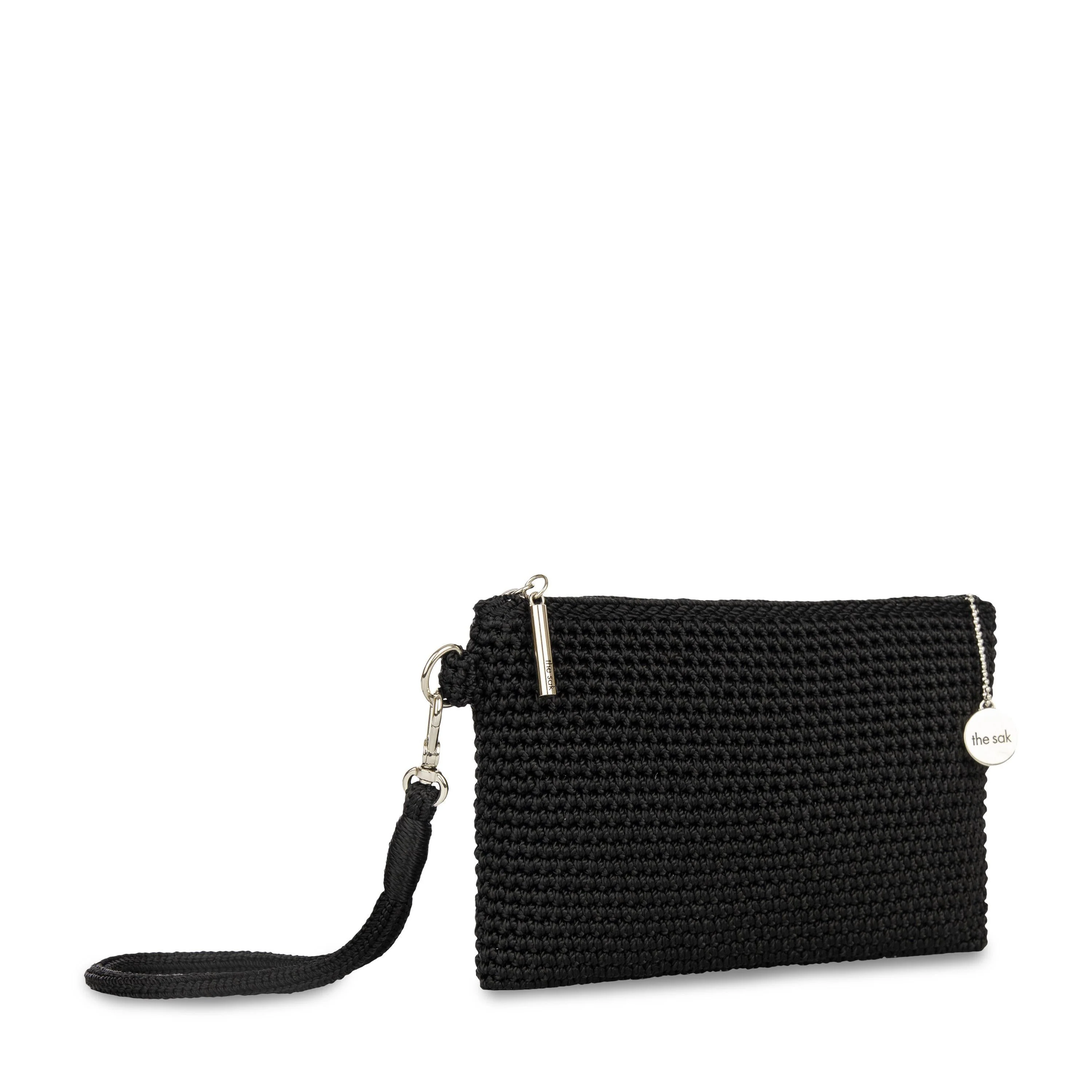 Vita Wristlet - Hand Crochet - Black - Image 3