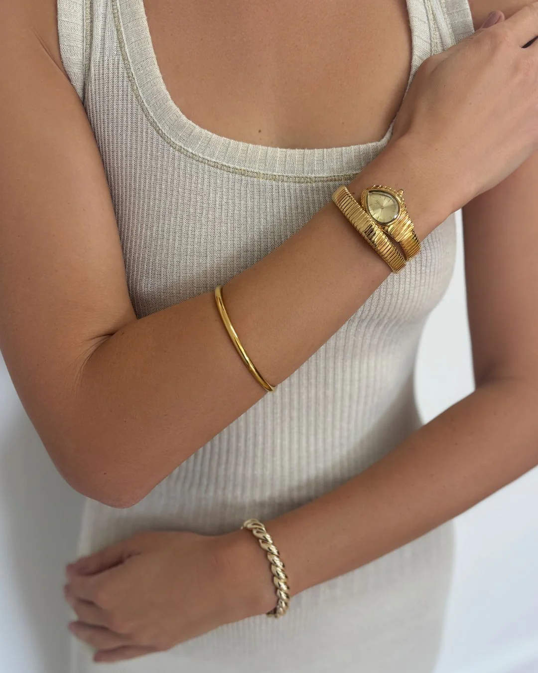 WRAP WATCH GOLD - Image 3
